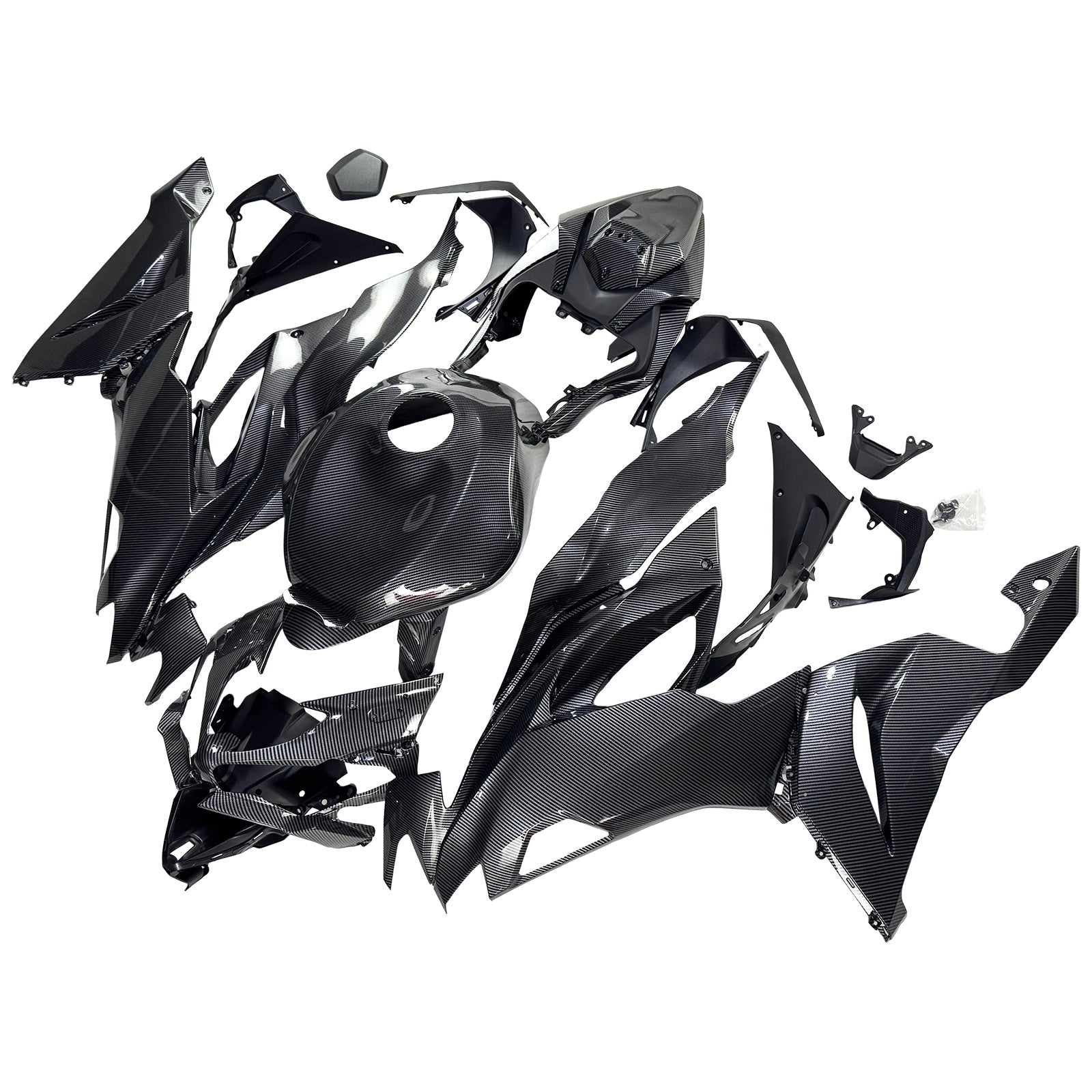 Injection Fairing Kit Bodywork Plastic ABS fit For Kawasaki ZX6R 2019-2023