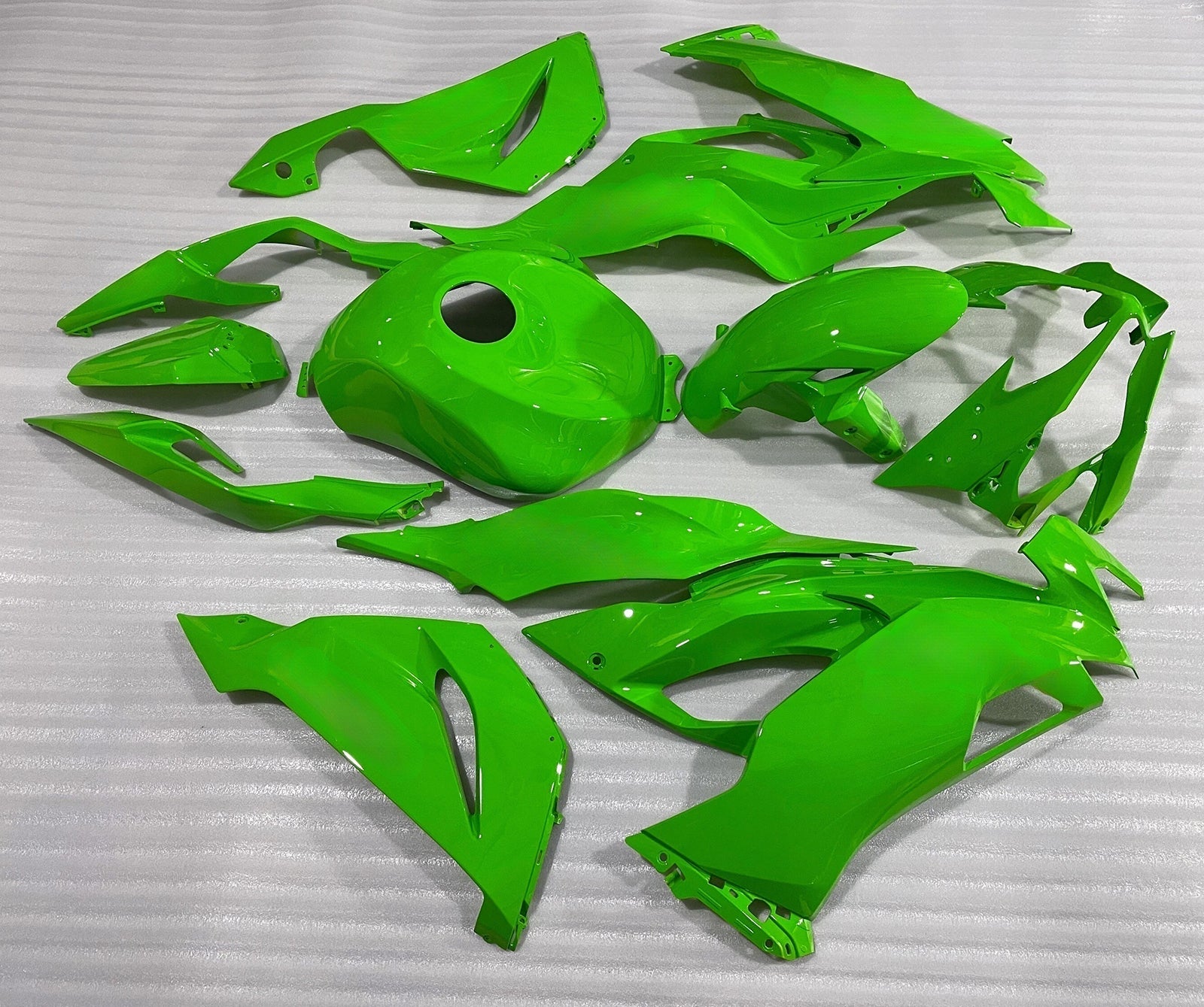 Injection Fairing Kit Bodywork Plastic ABS fit For Kawasaki ZX6R 2019-2023