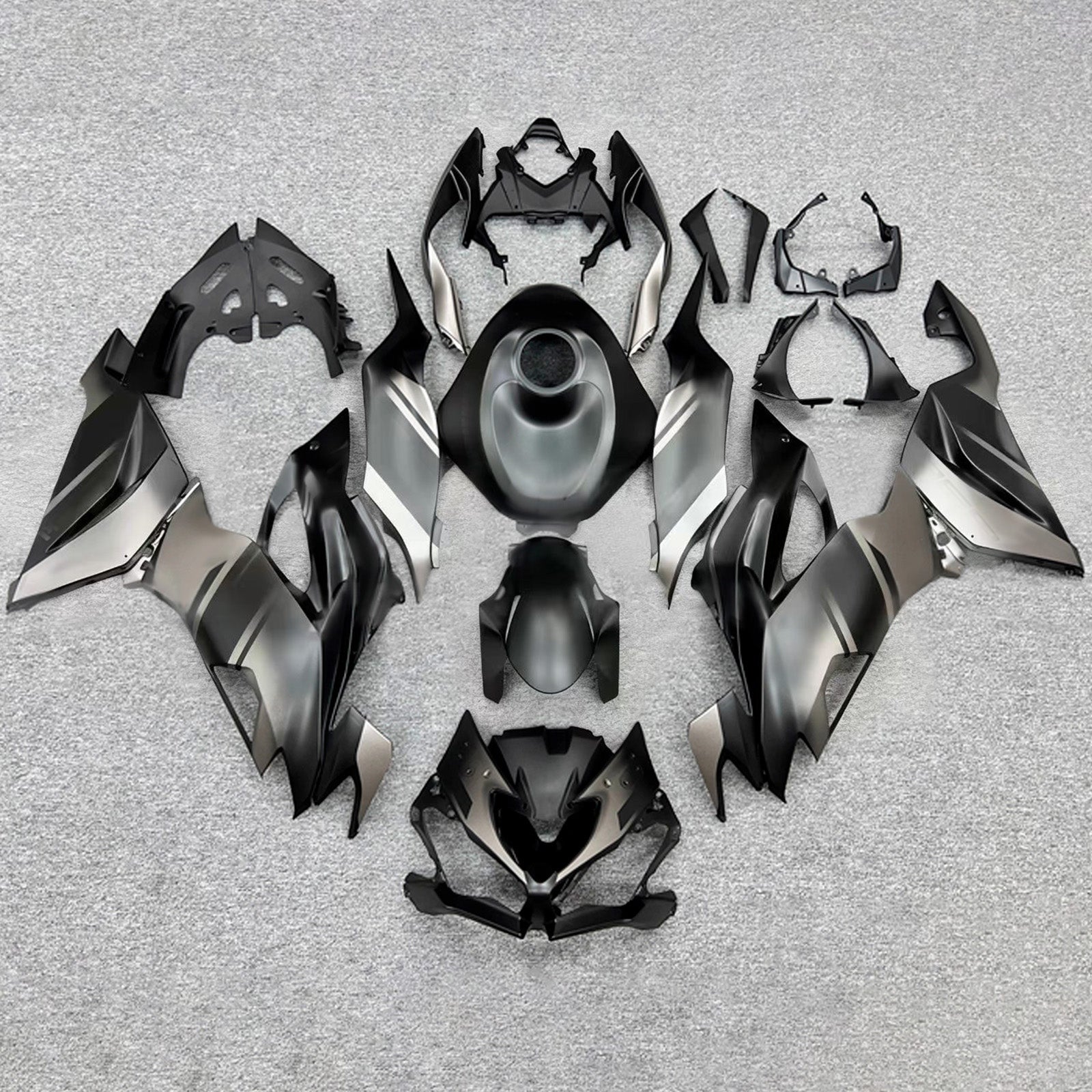 Injection Fairing Kit Bodywork Plastic ABS fit For Kawasaki ZX6R 2019-2023