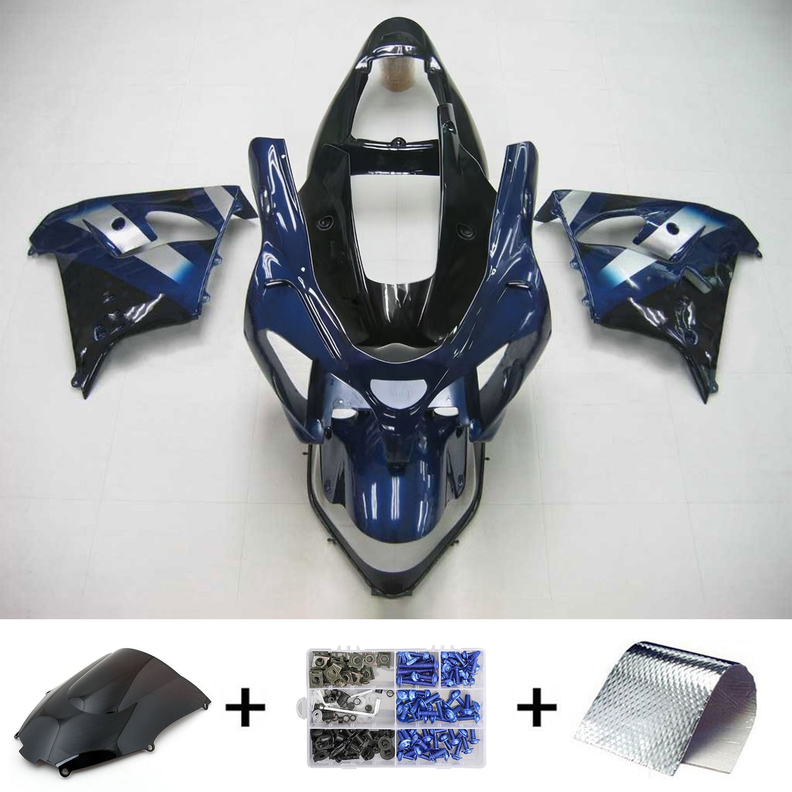 Kit Carenado Para Kawasaki ZX9R 2002-2003 Genérico
