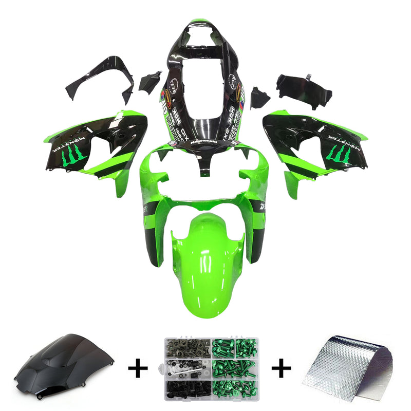 Kawasaki ZX9R 2002-2003 Fairing Kit Bodywork Plastic ABS