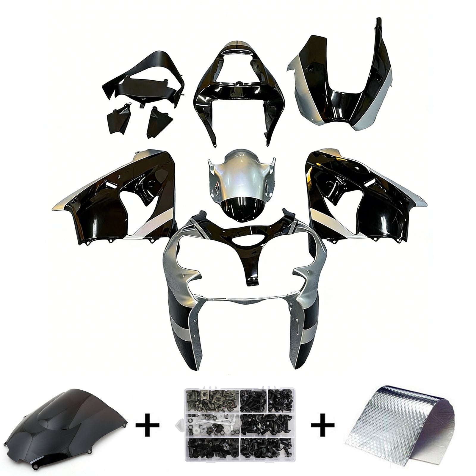 Kawasaki ZX9R 2002-2003 Fairing Kit Bodywork Plastic ABS