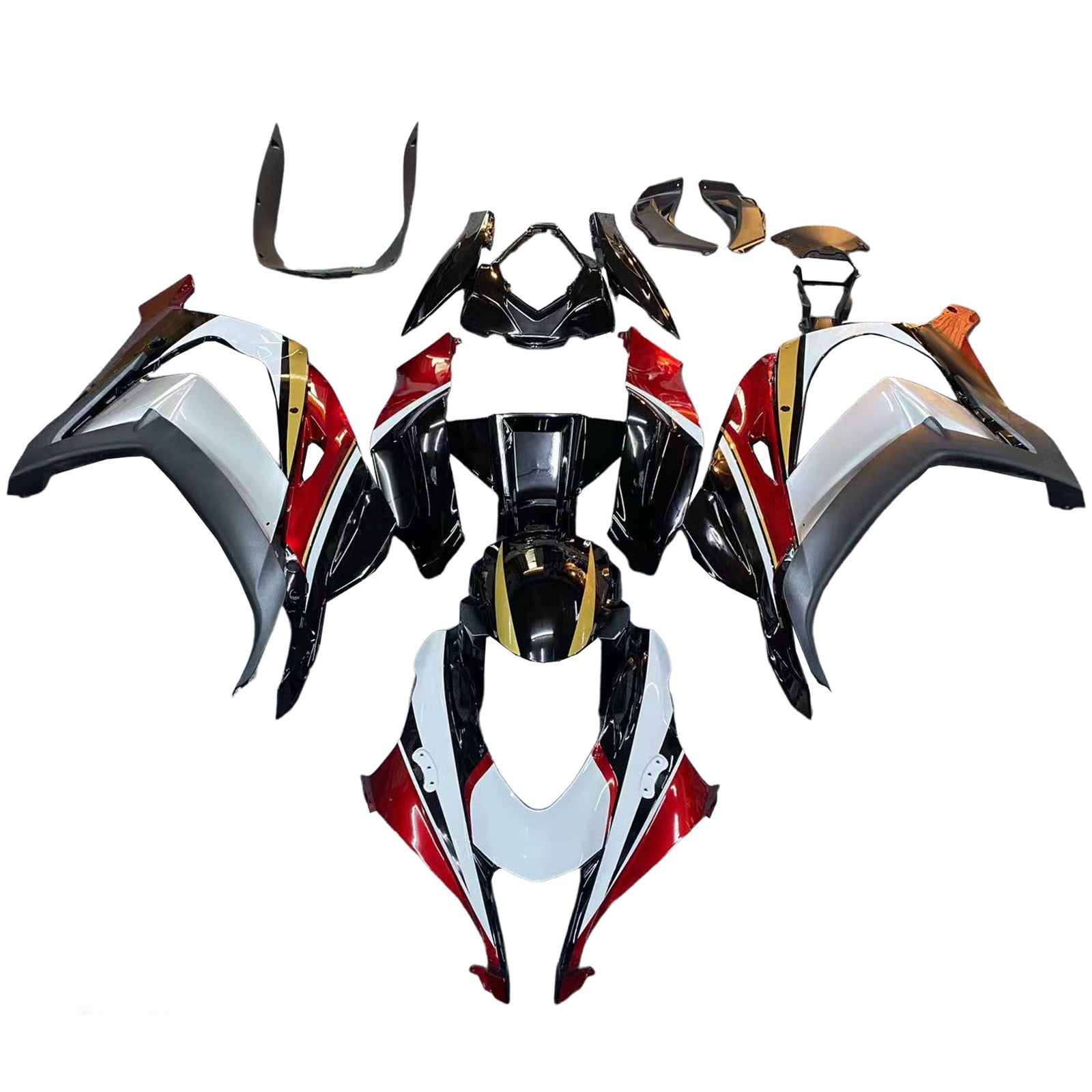 Injection Fairing Kit Bodywork Plastic ABS fit For Kawasaki ZX10R 2016-2020