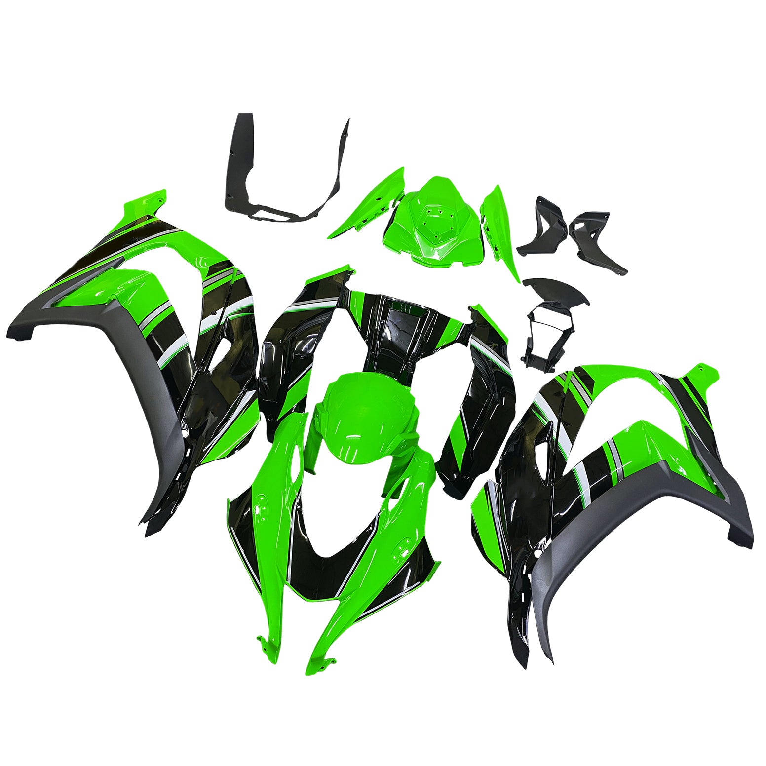 Injection Fairing Kit Bodywork Plastic ABS fit For Kawasaki ZX10R 2016-2020