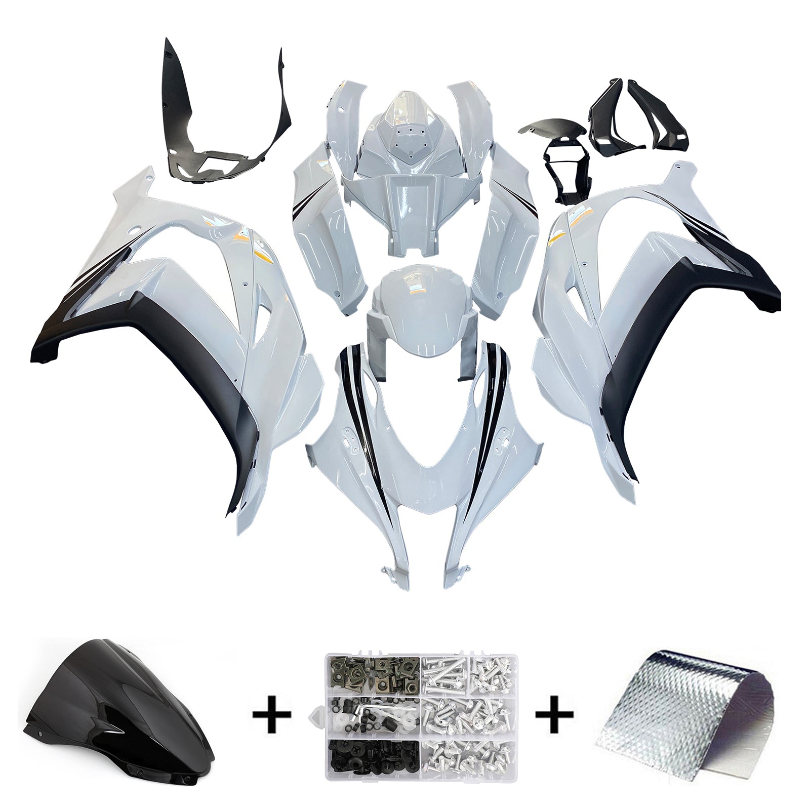 Kawasaki ZX10R 2016-2020 Fairing Kit Bodywork Plastic ABS