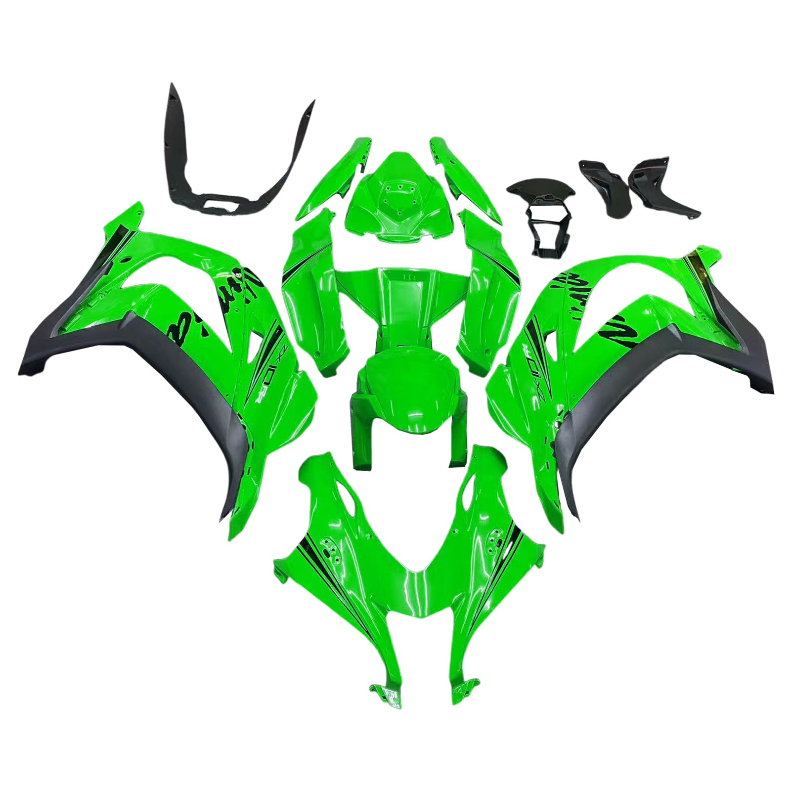 Kawasaki ZX10R 2016-2020 Fairing Kit Bodywork Plastic ABS