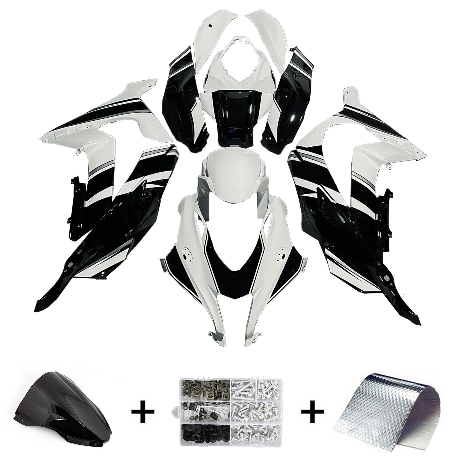 Kawasaki ZX10R 2016-2020 Fairing Kit Bodywork Plastic ABS