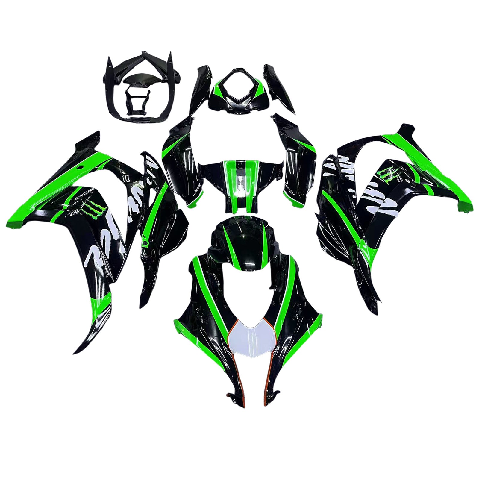 Kawasaki ZX10R 2016-2020 Fairing Kit Bodywork Plastic ABS