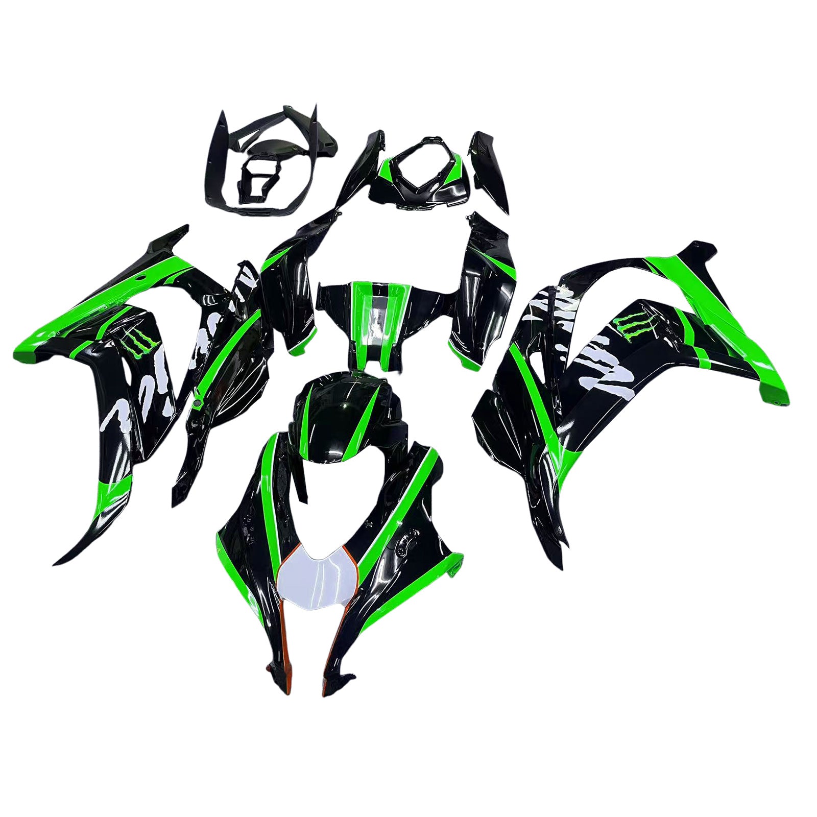 Kawasaki ZX10R 2016-2020 Fairing Kit Bodywork Plastic ABS