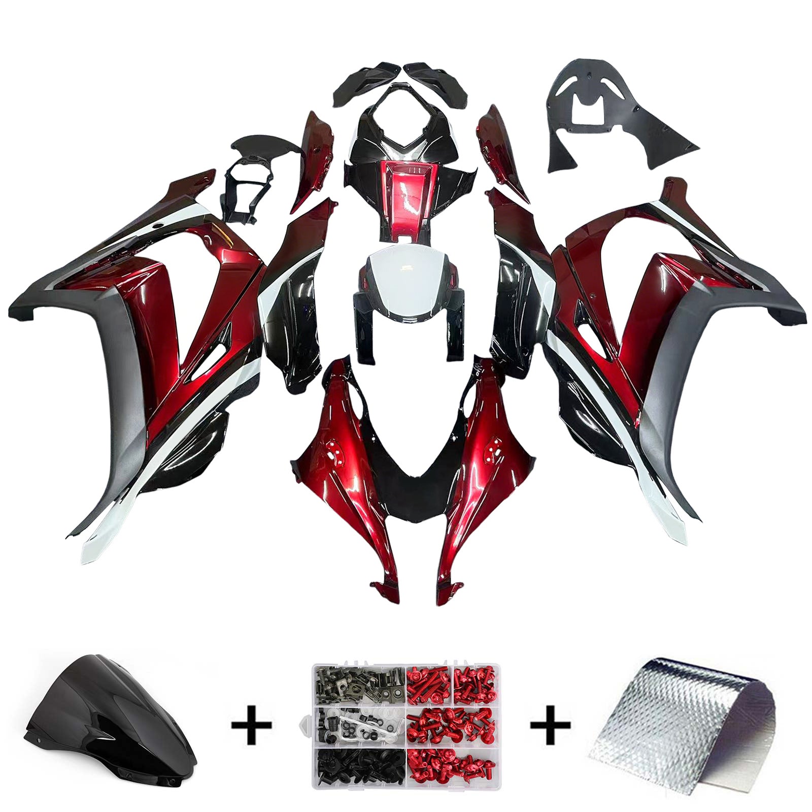 Kawasaki ZX10R 2016-2020 Fairing Kit Bodywork Plastic ABS