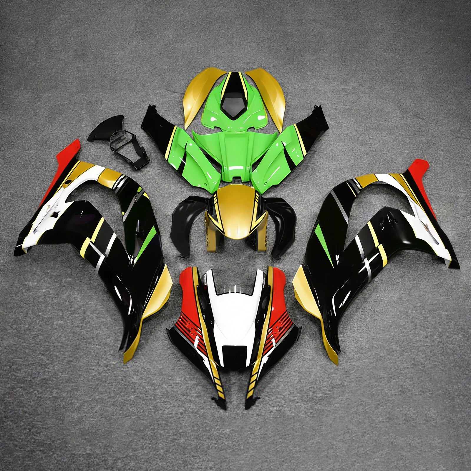 Kawasaki ZX10R 2016-2020 Fairing Kit Bodywork Plastic ABS