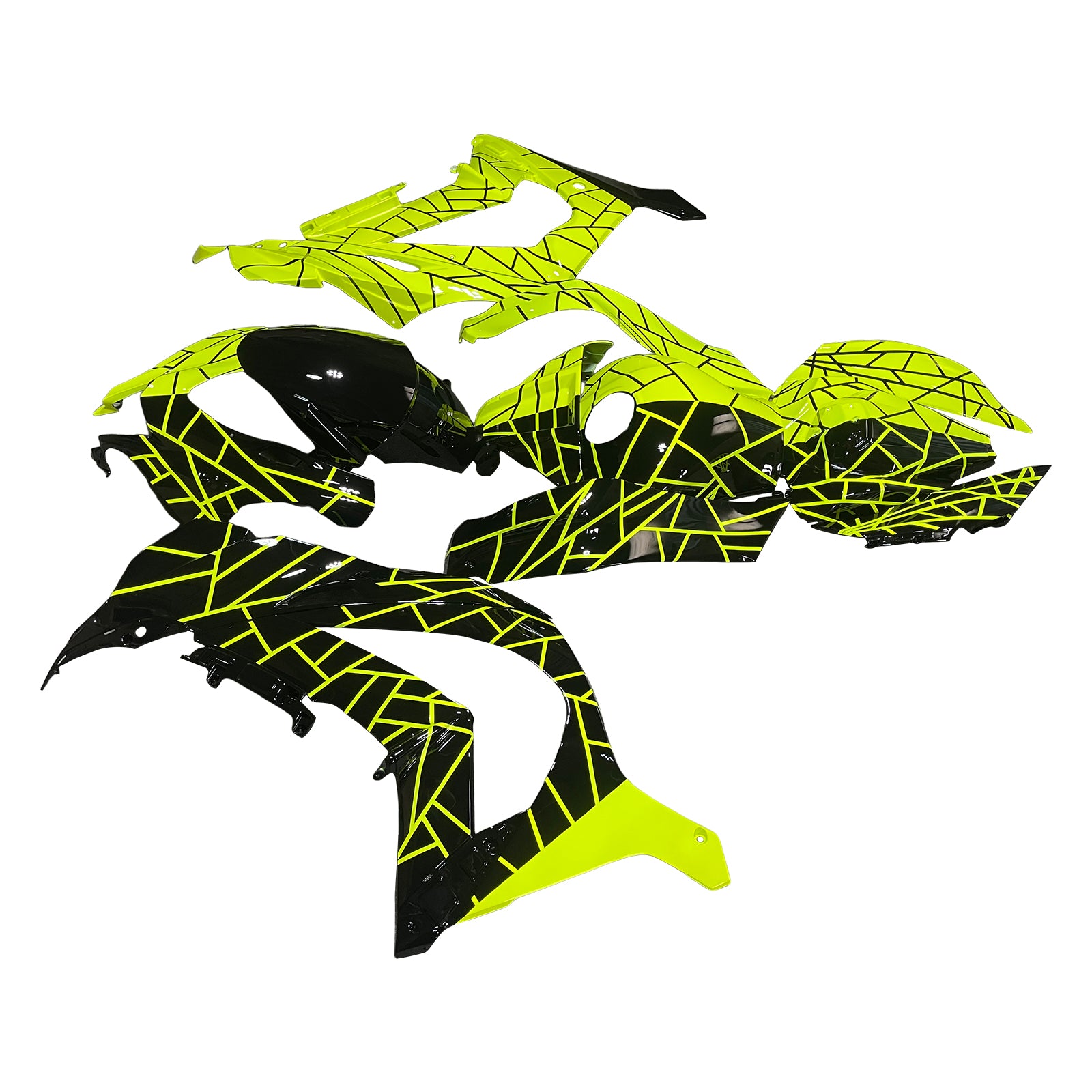 Injection Fairing Kit Bodywork Plastic ABS fit For Kawasaki ZX10R 2016-2020