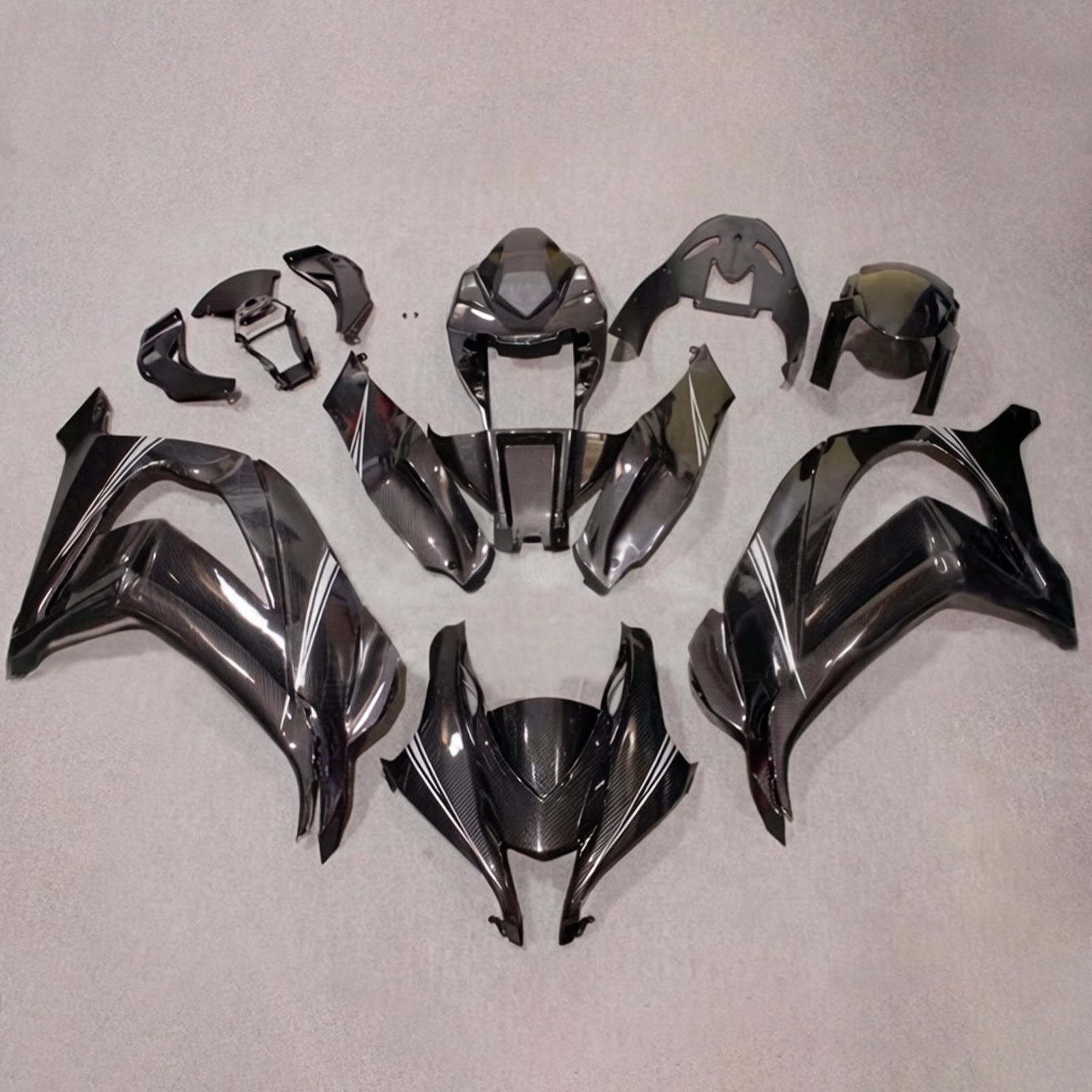 Injection Fairing Kit Bodywork Plastic ABS fit For Kawasaki ZX10R 2016-2020