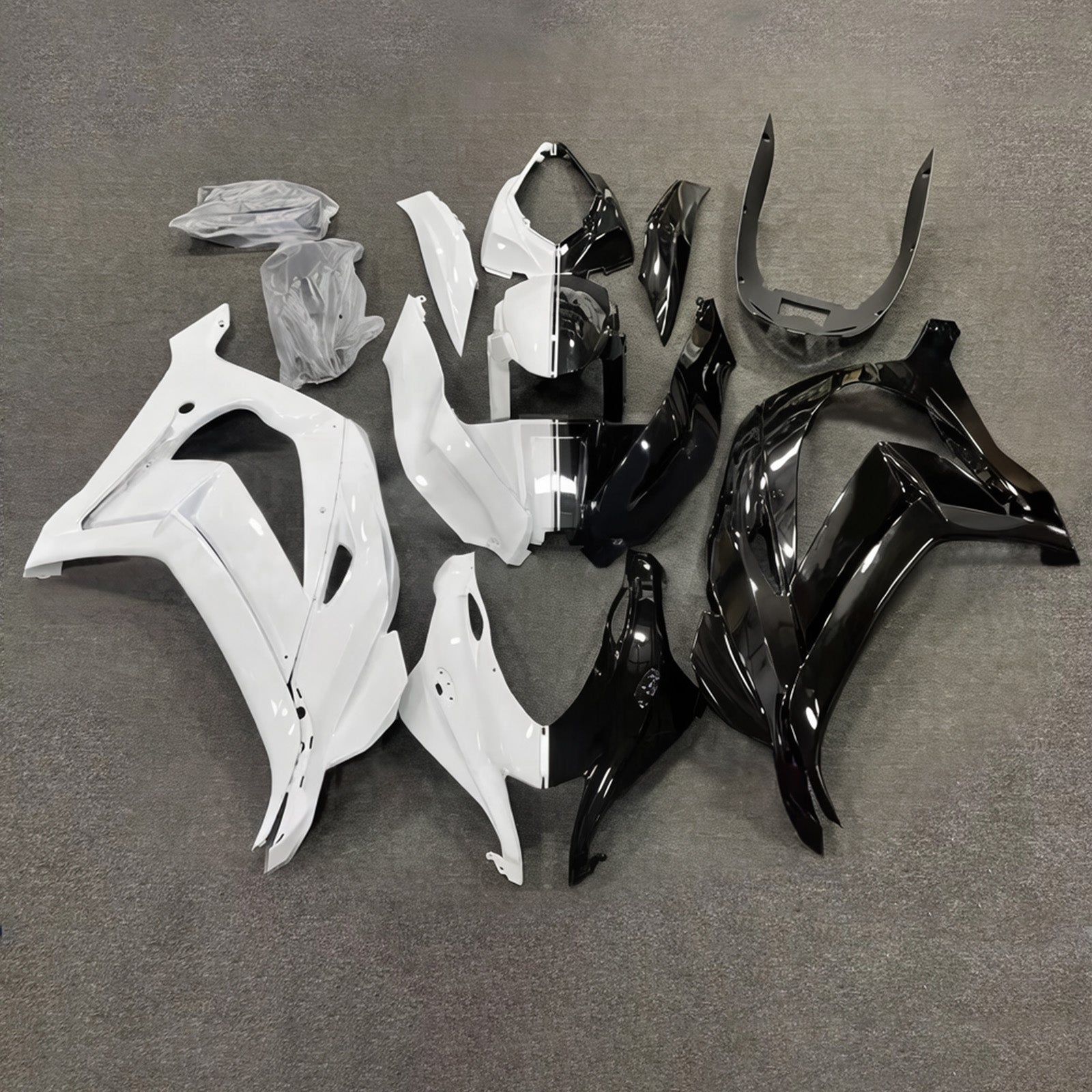 Injection Fairing Kit Bodywork Plastic ABS fit For Kawasaki ZX10R 2016-2020