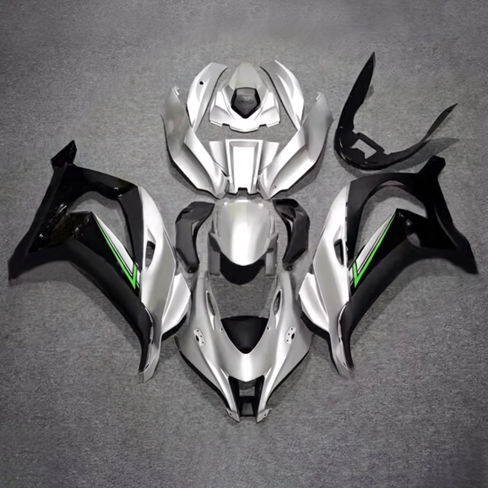 Injection Fairing Kit Bodywork Plastic ABS fit For Kawasaki ZX10R 2016-2020