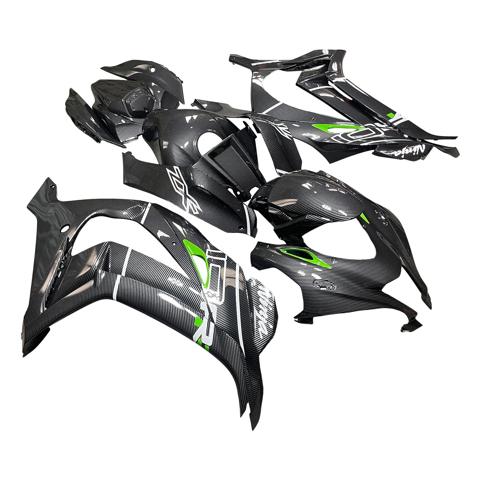 Injection Fairing Kit Bodywork Plastic ABS fit For Kawasaki ZX10R 2016-2020