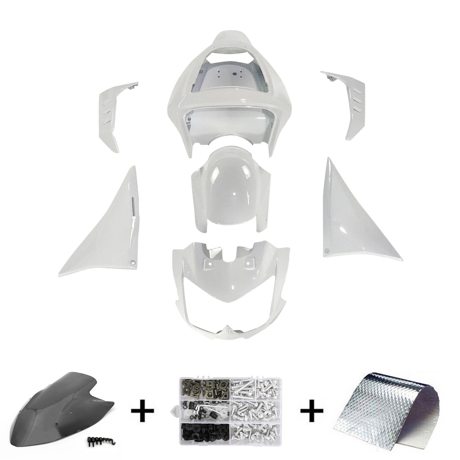Kawasaki Z1000 2003-2006 Fairing Kit Bodywork Plastic ABS