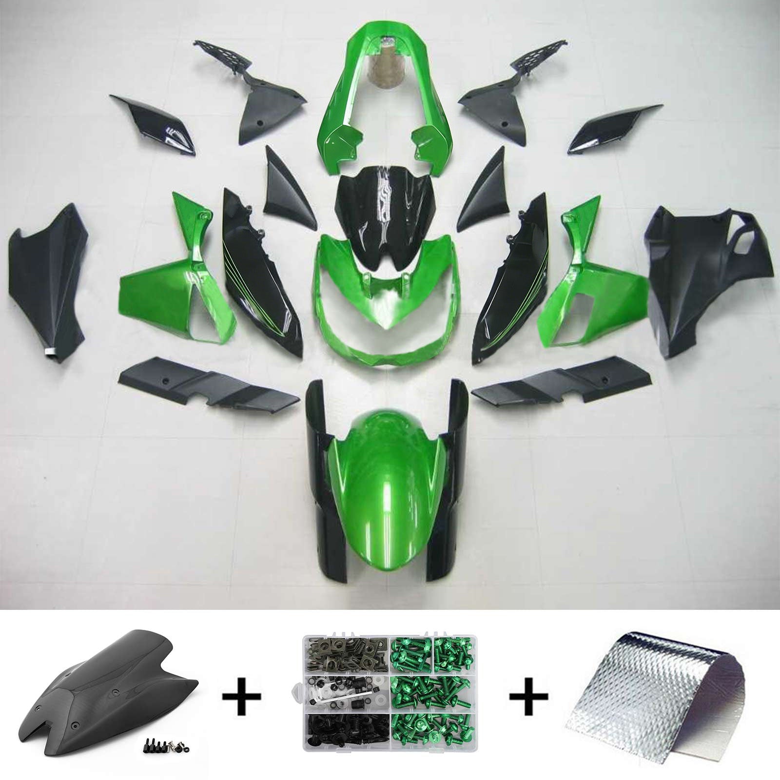 Kit Carenado Para Kawasaki Z1000 2010-2013 Genérico