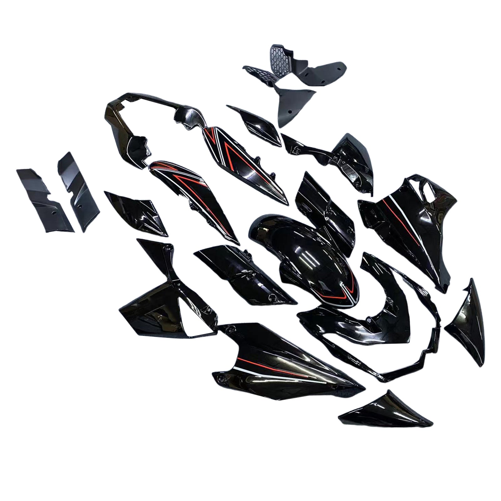 가와사키 Z1000 2010-2013 페어링 키트 차체 플라스틱 ABS