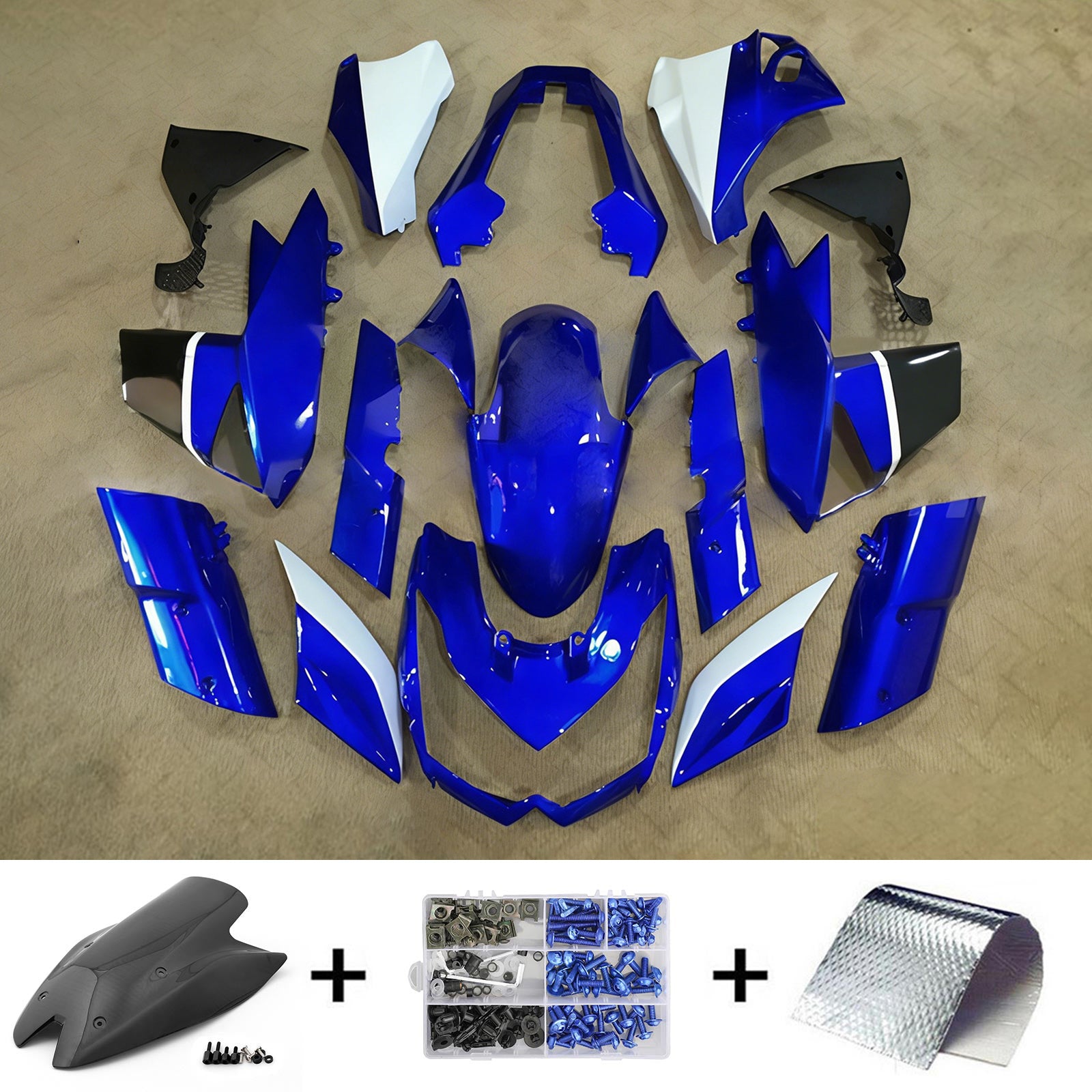 Kawasaki Z1000 2010-2013 Fairing Kit Bodywork Plastic ABS