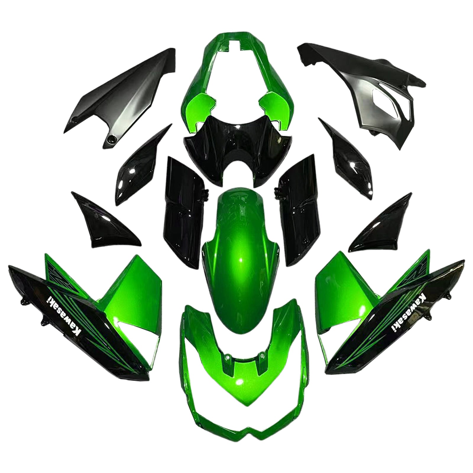 Kawasaki Z1000 2010-2013 Fairing Kit Bodywork Plastic ABS