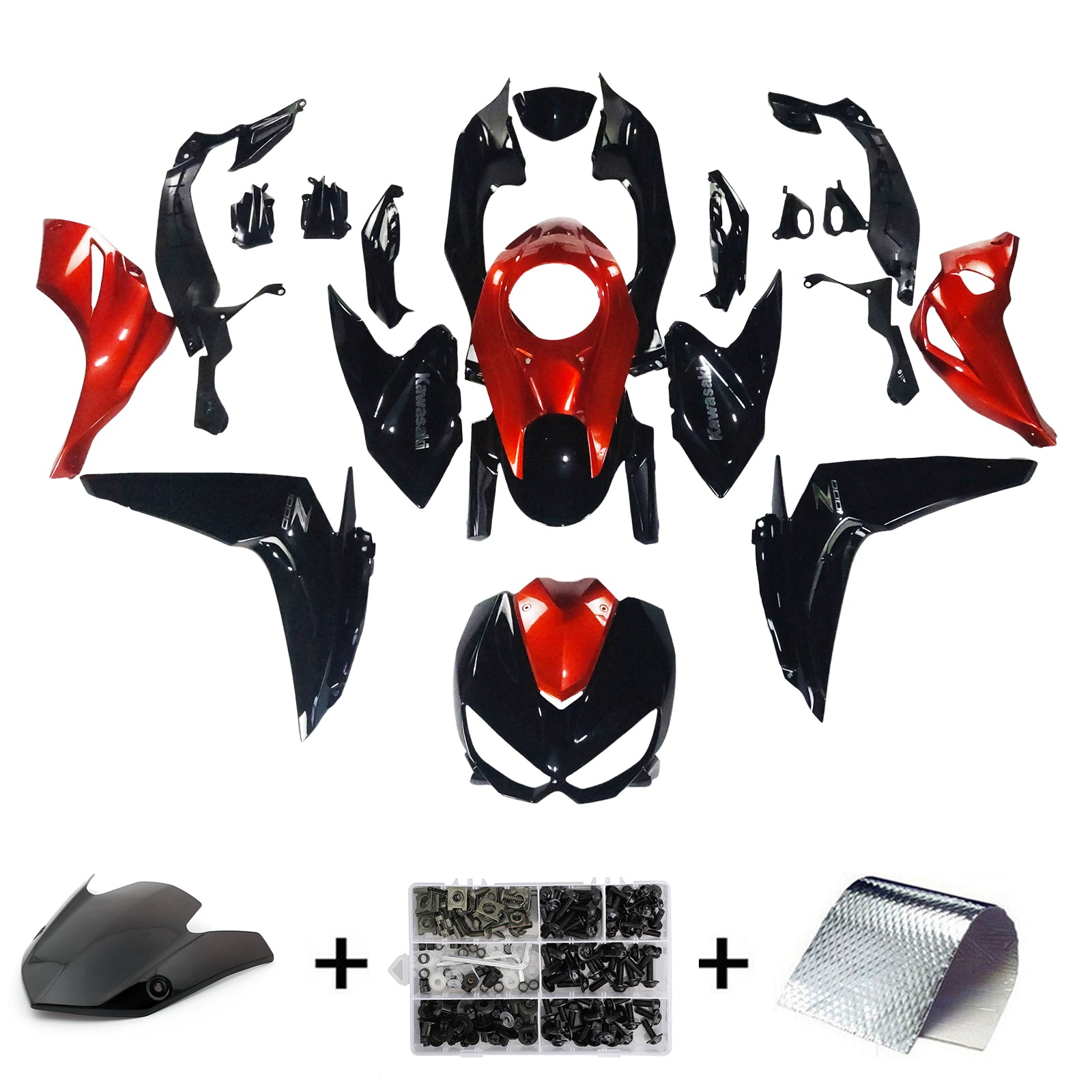 Fairing Kit For Kawasaki Z1000 2014-2017 Generic