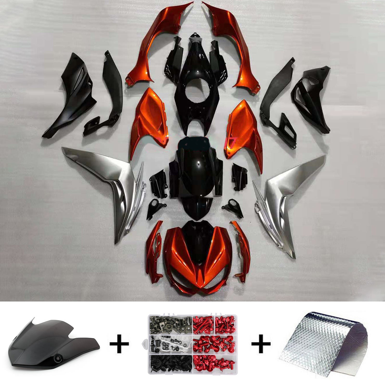 Kawasaki Z1000 2014-2017 Fairing Kit Bodywork Plastic ABS