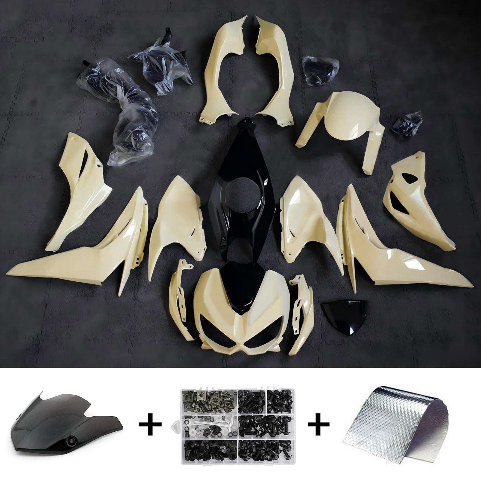 Injection Fairing Kit Bodywork Plastic ABS fit For Kawasaki Z1000 2014-2017