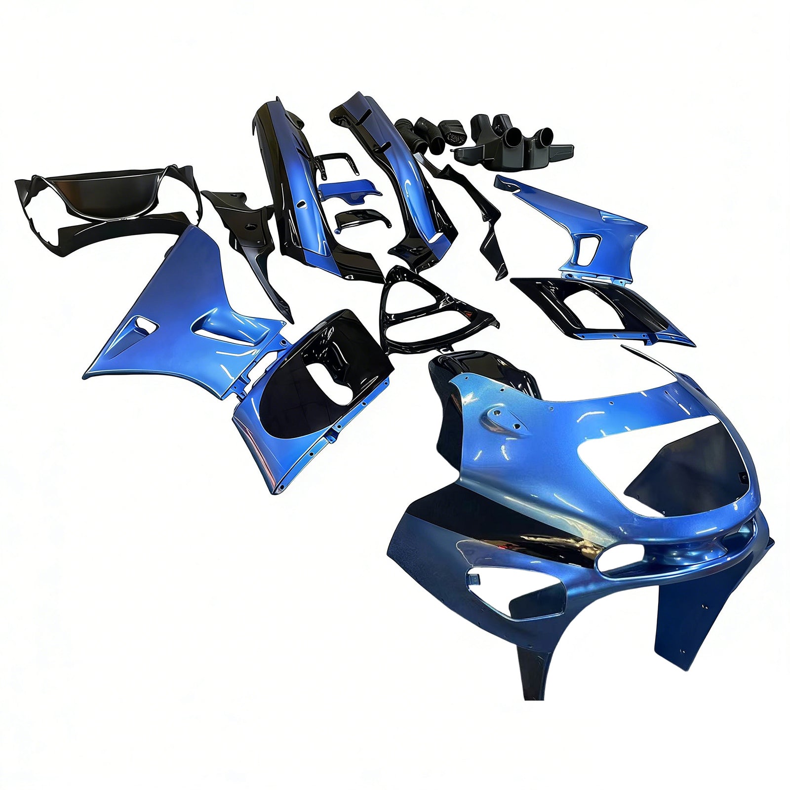Kawasaki ZZR400 1993-2007 ZZR600 1998-2003 Fairing Kit Bodywork Plastic ABS