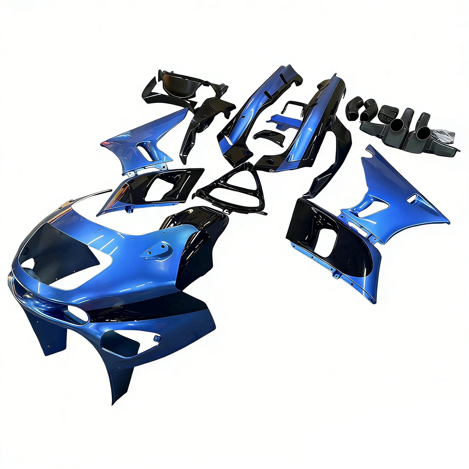 Kawasaki ZZR400 1993-2007 ZZR600 1998-2003 Fairing Kit Bodywork Plastic ABS