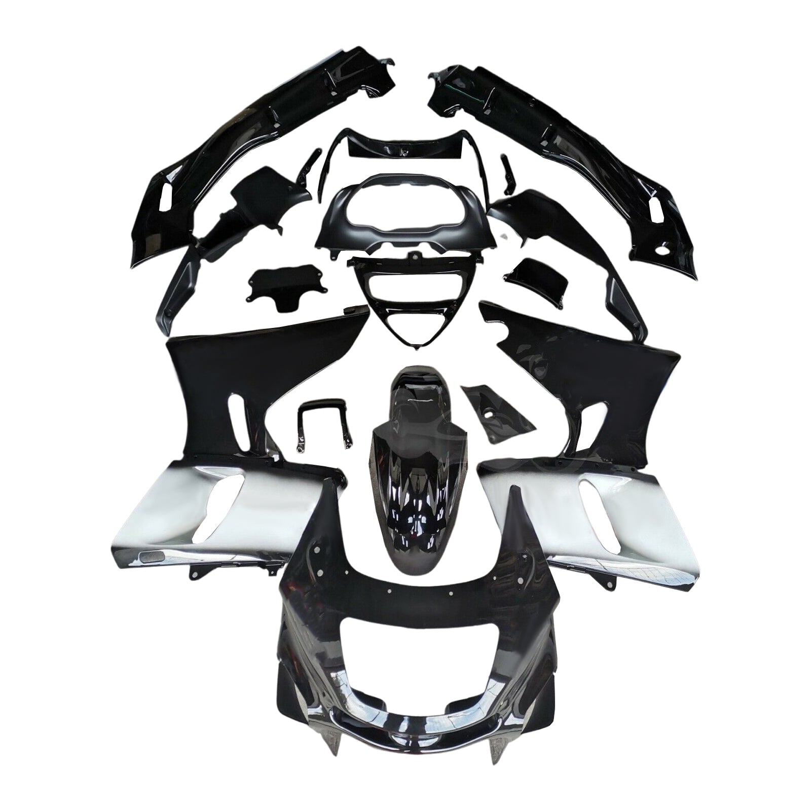 Kawasaki ZZR400 1993-2007 ZZR600 1998-2003 Fairing Kit Bodywork Plastic ABS
