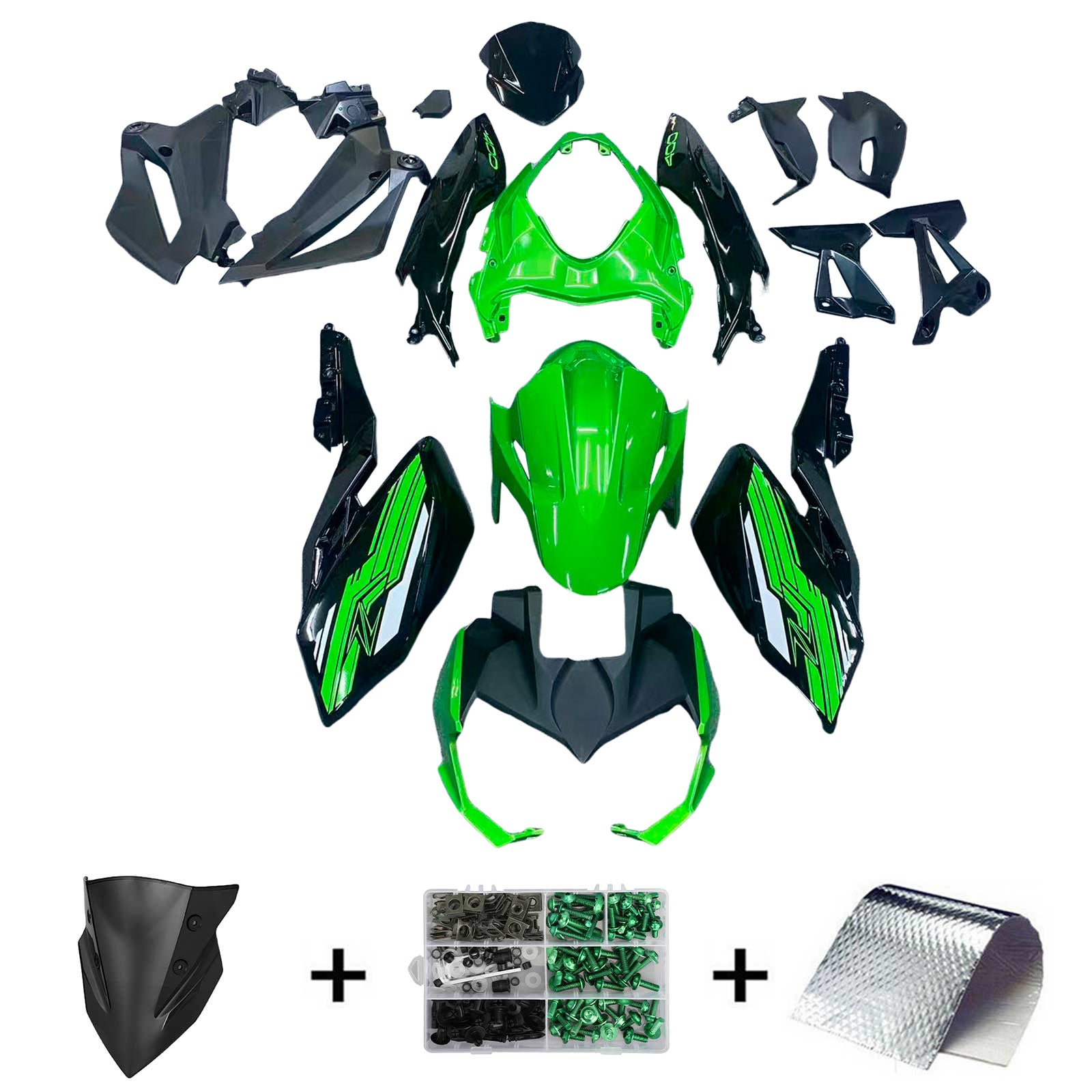 Kawasaki Z400 2018-2024 Fairing Kit Bodywork Plastic ABS