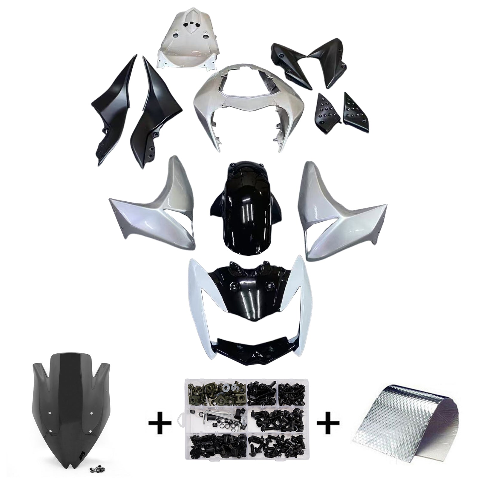 Kawasaki Z1000 2003-2006 Fairing Kit Bodywork Plastic ABS