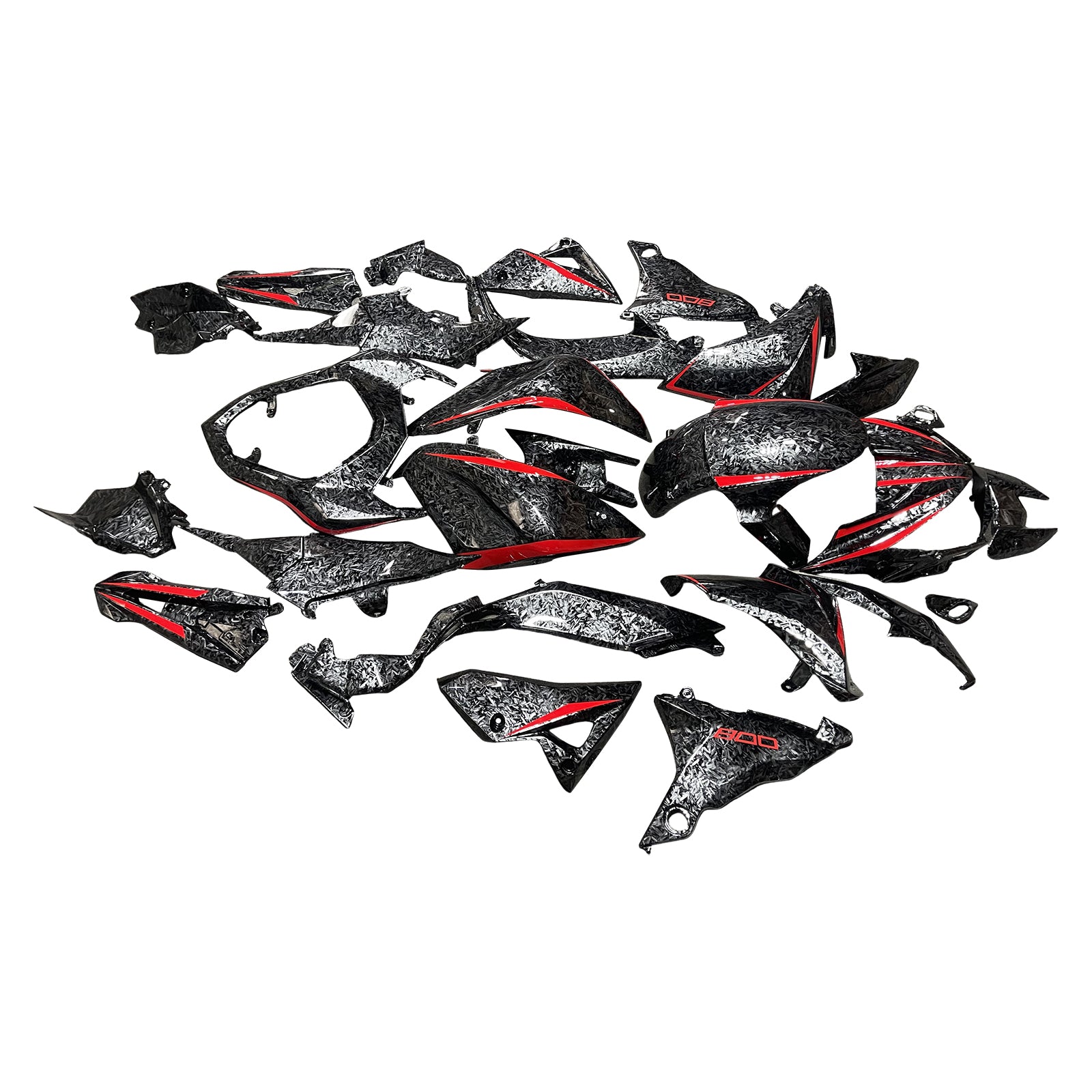 Injection Fairing Kit Bodywork Plastic ABS fit For Kawasaki Z800 2013-2018
