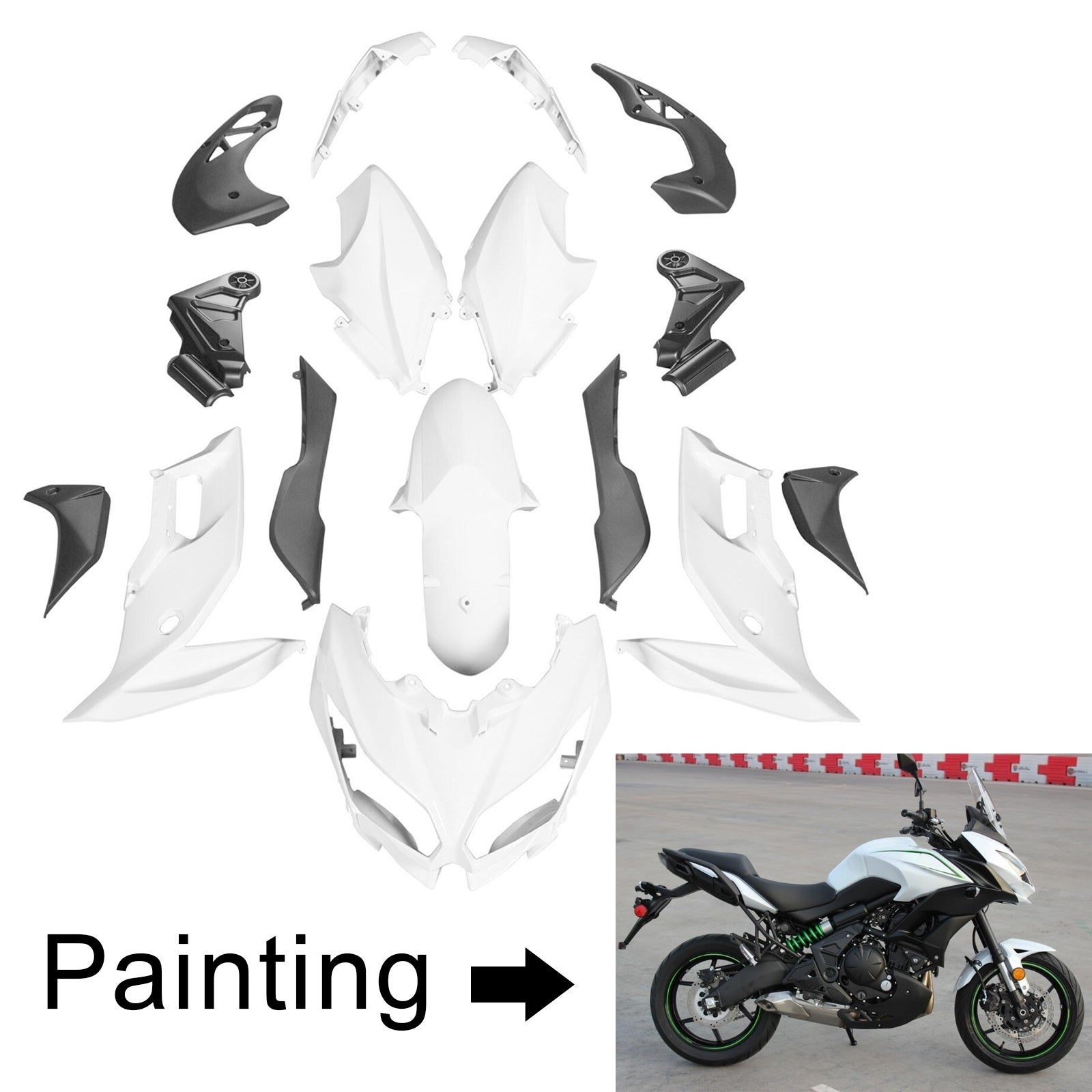 Kawasaki Versys 650 2015-2021 Fairing Kit