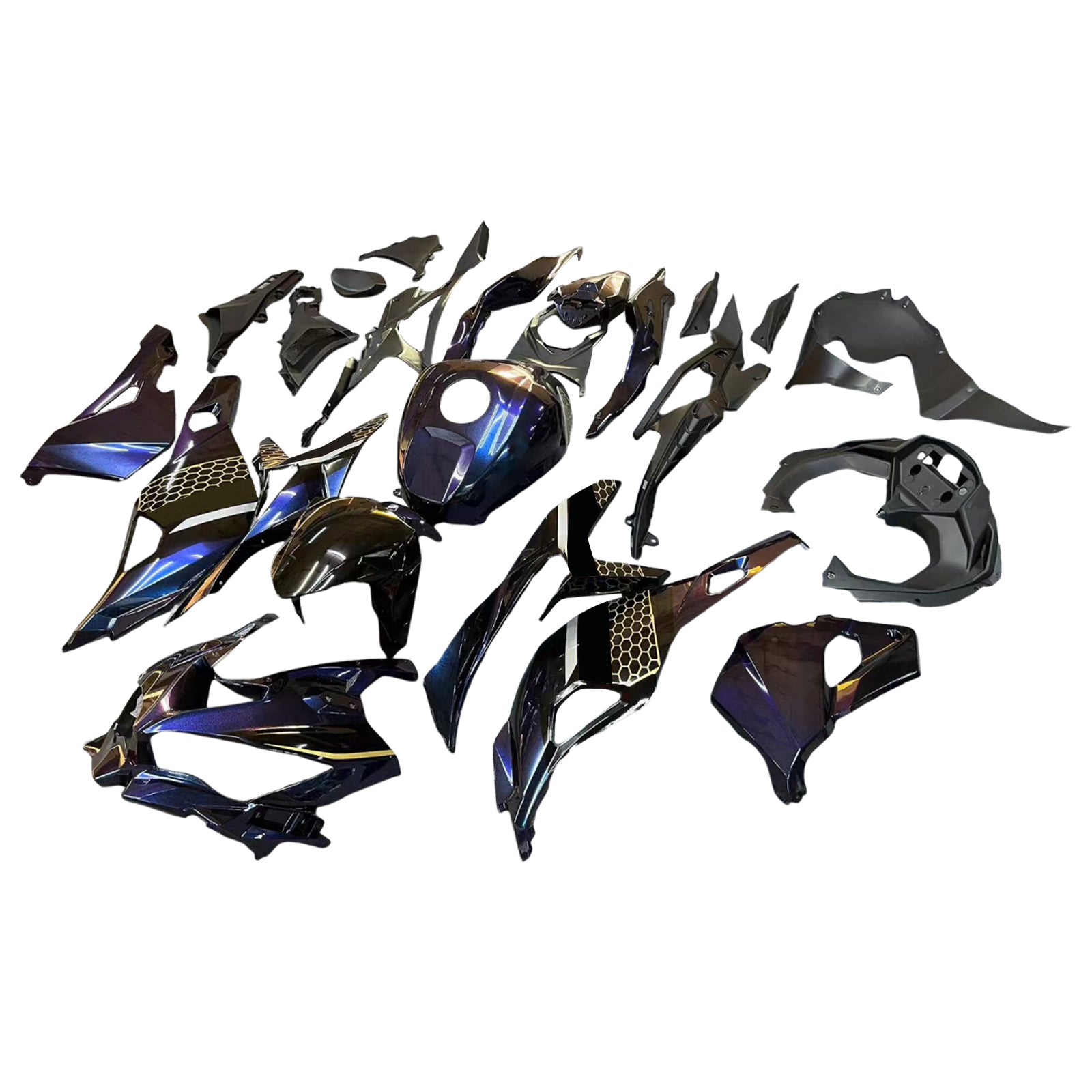 Injection Fairing Kit Bodywork ABS fit For Kawasaki Ninja ZX-25R 2019-2025