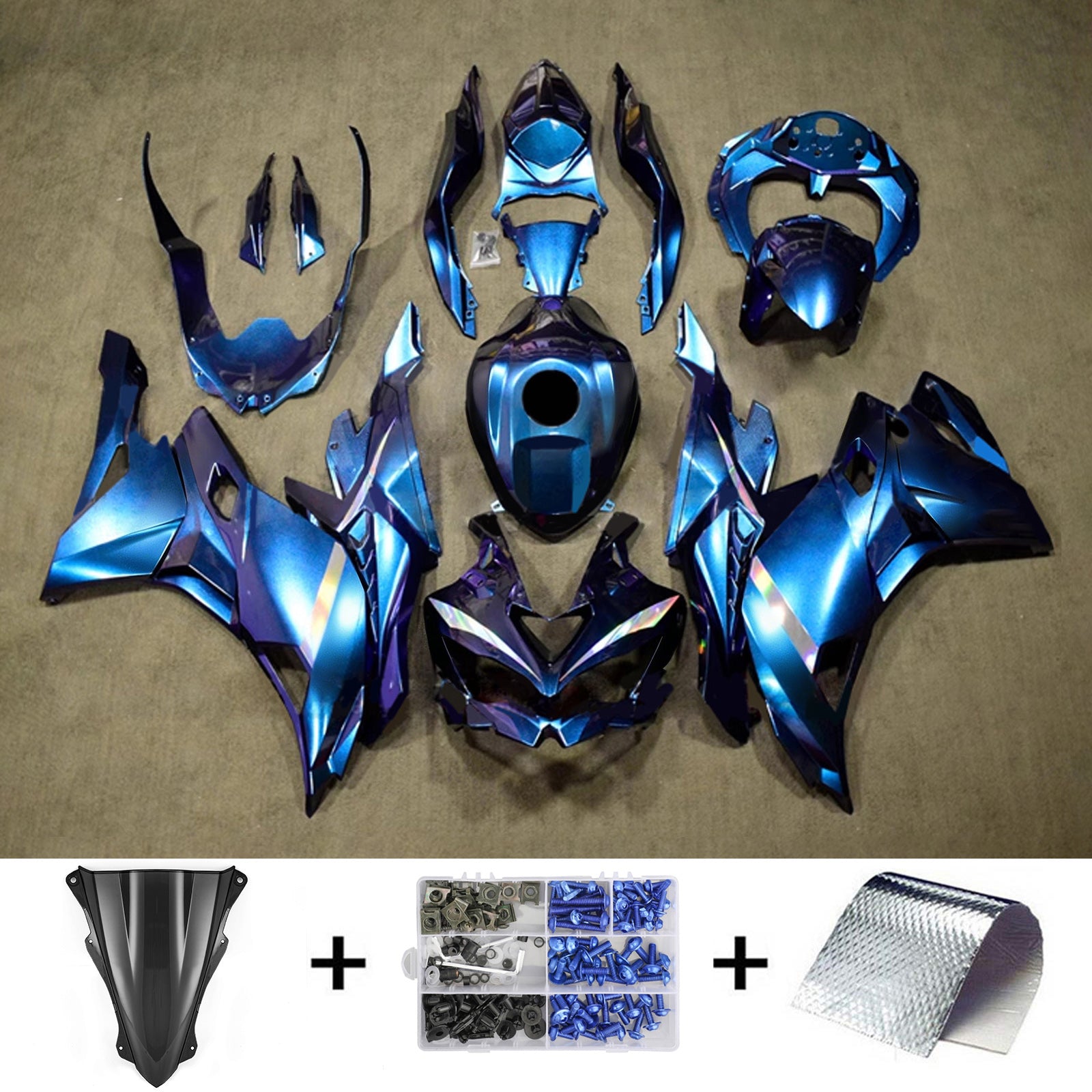 Kawasaki Ninja ZX-25R ZX-4R ZX-4RR 2019-2024 Fairing Kit