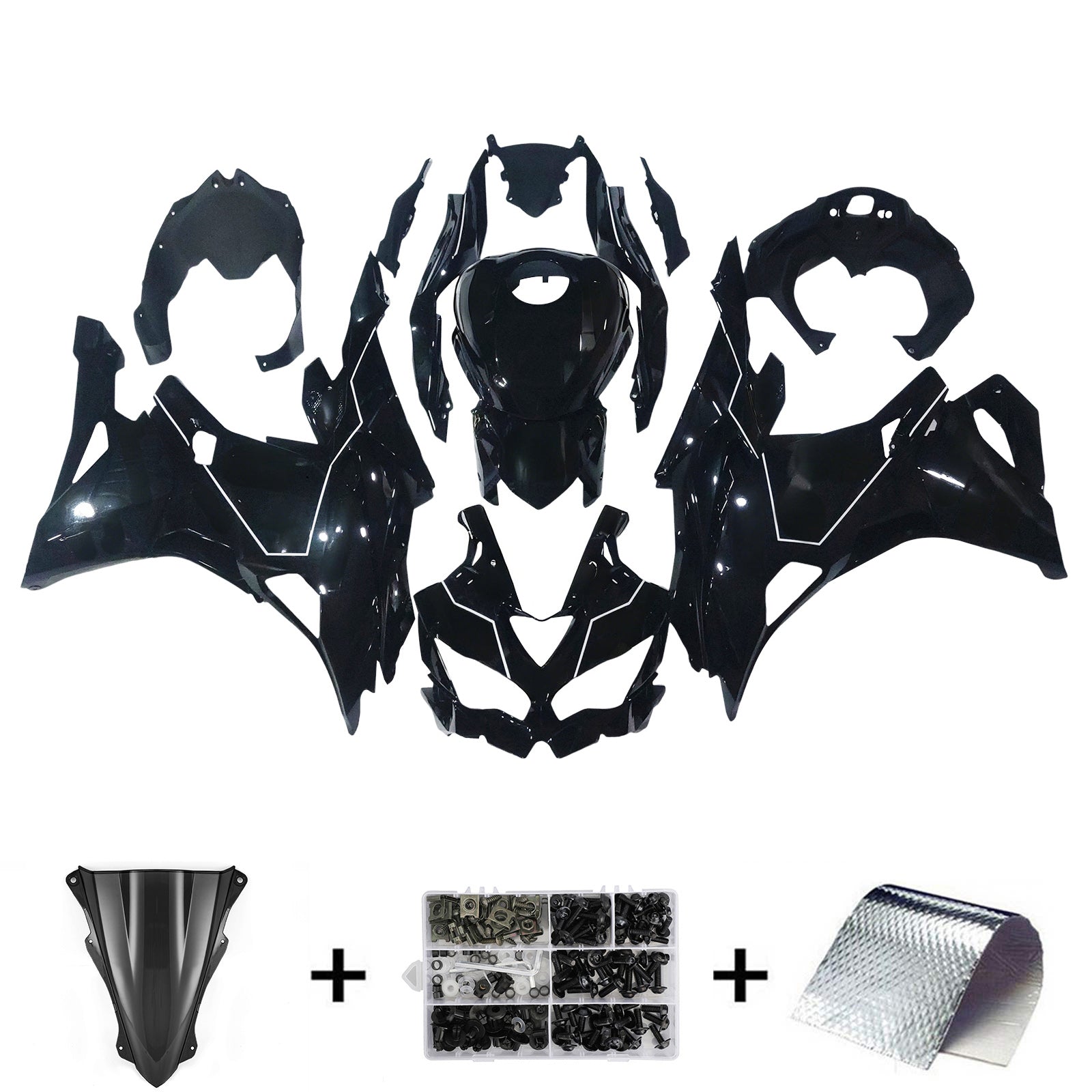 Kawasaki Ninja ZX-25R ZX-4R ZX-4RR 2019-2024 Fairing Kit