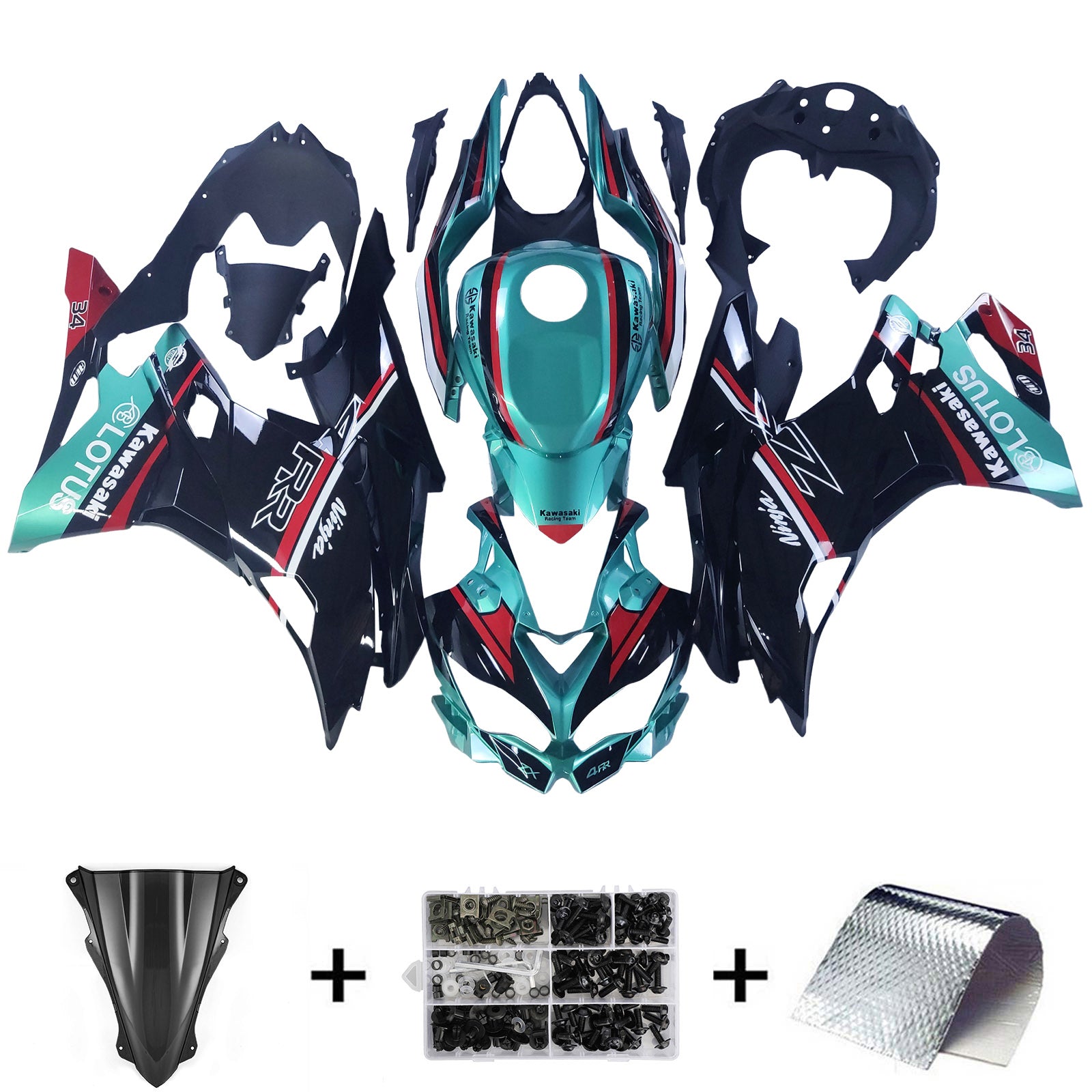 Kawasaki Ninja ZX-25R ZX-4R ZX-4RR 2019-2024 Fairing Kit