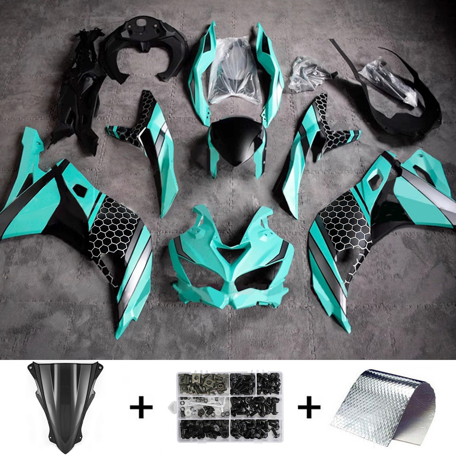 Kawasaki Ninja ZX-25R ZX-4R ZX-4RR 2019-2024 Fairing Kit