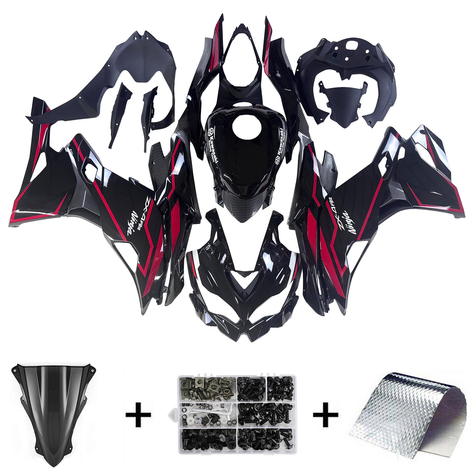 Kawasaki Ninja ZX-25R ZX-4R ZX-4RR 2019-2024 Fairing Kit