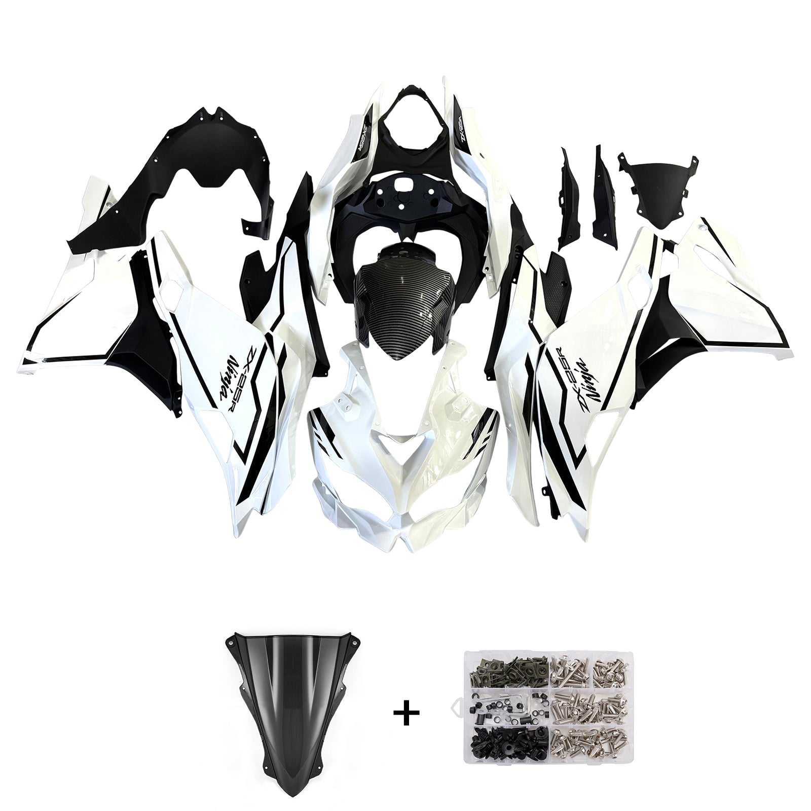 스즈키 GSXR 600/750 2008-2010 K8용 인젝션 페어링 키트 차체 플라스틱 ABS