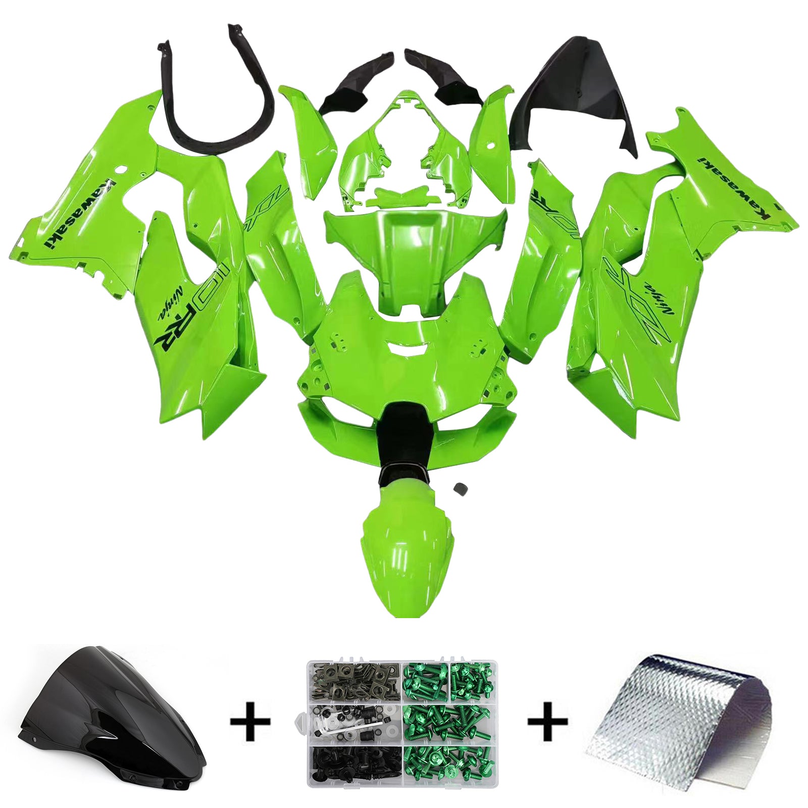 Kawasaki ZX-10R ZX-10RR 2021-2024 Fairing Kit Bodywork ABS