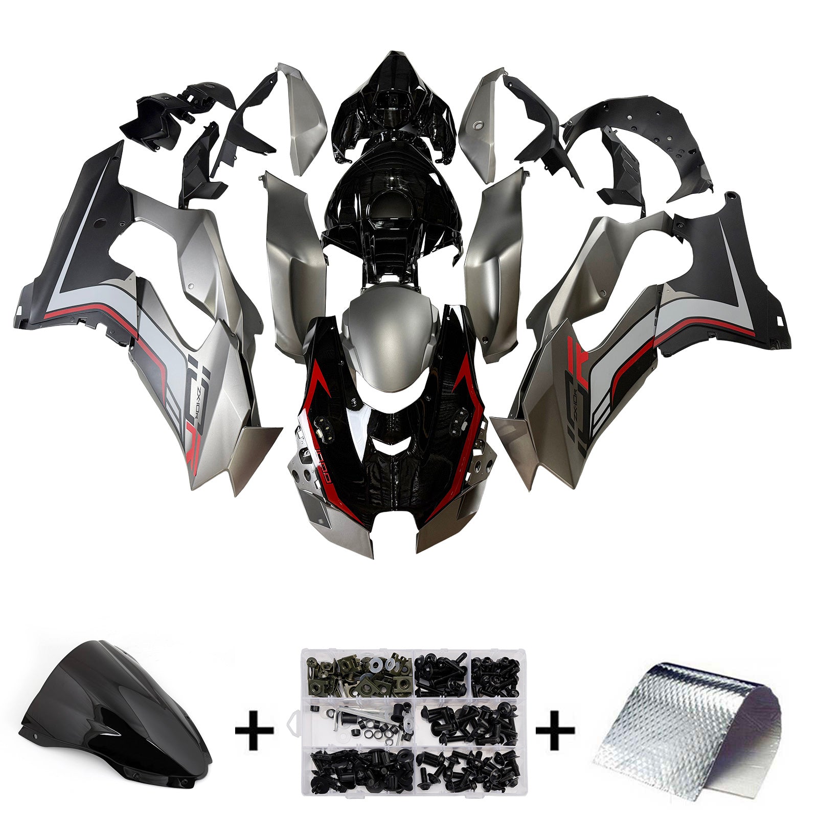 Kawasaki ZX-10R ZX-10RR 2021-2025 Fairing Kit Bodywork ABS