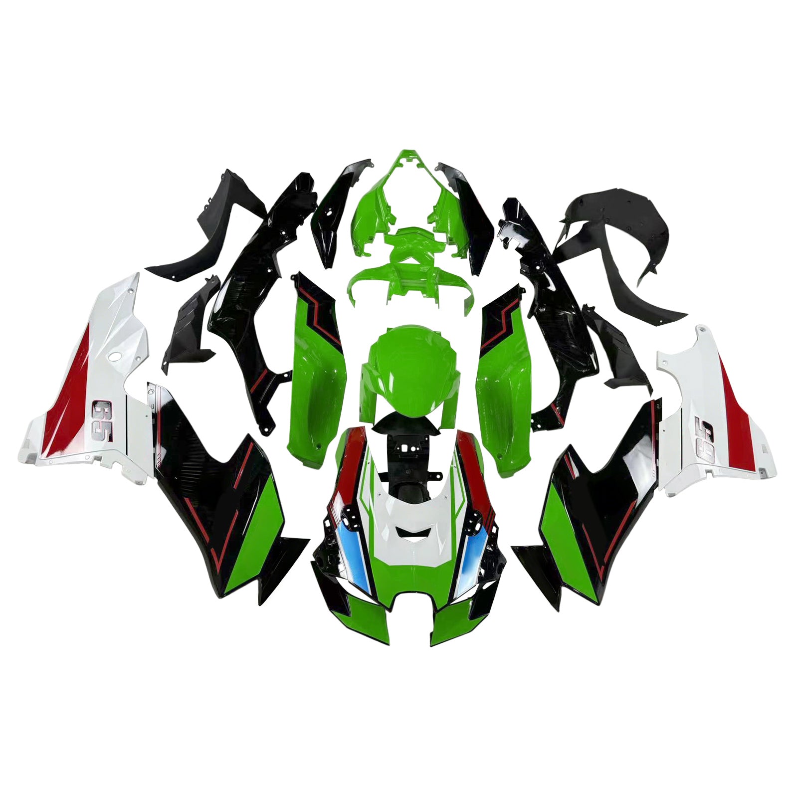 Kawasaki ZX-10R ZX-10RR 2021-2025 Fairing Kit Bodywork ABS