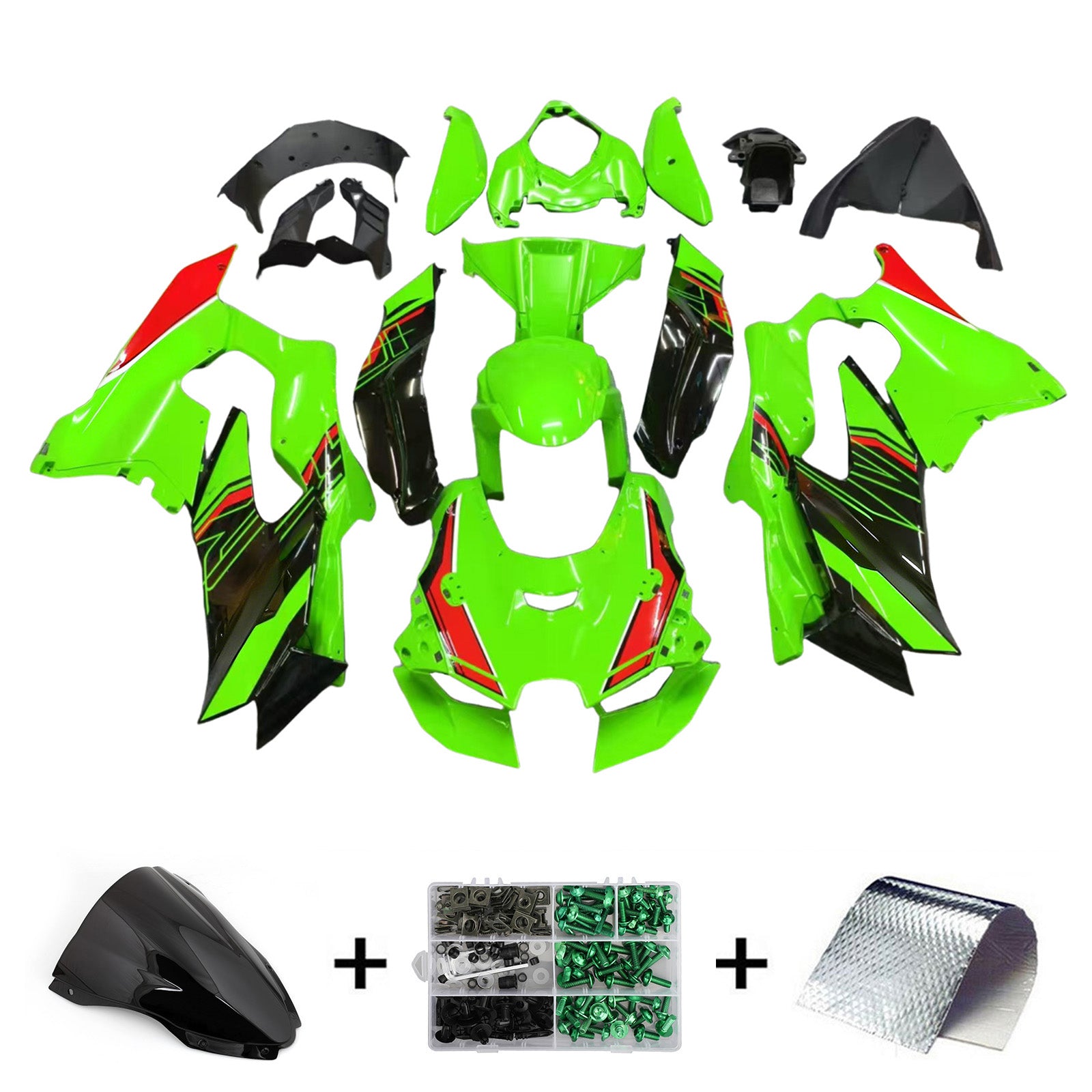 Kawasaki ZX-10R ZX-10RR 2021-2025 Fairing Kit Bodywork ABS