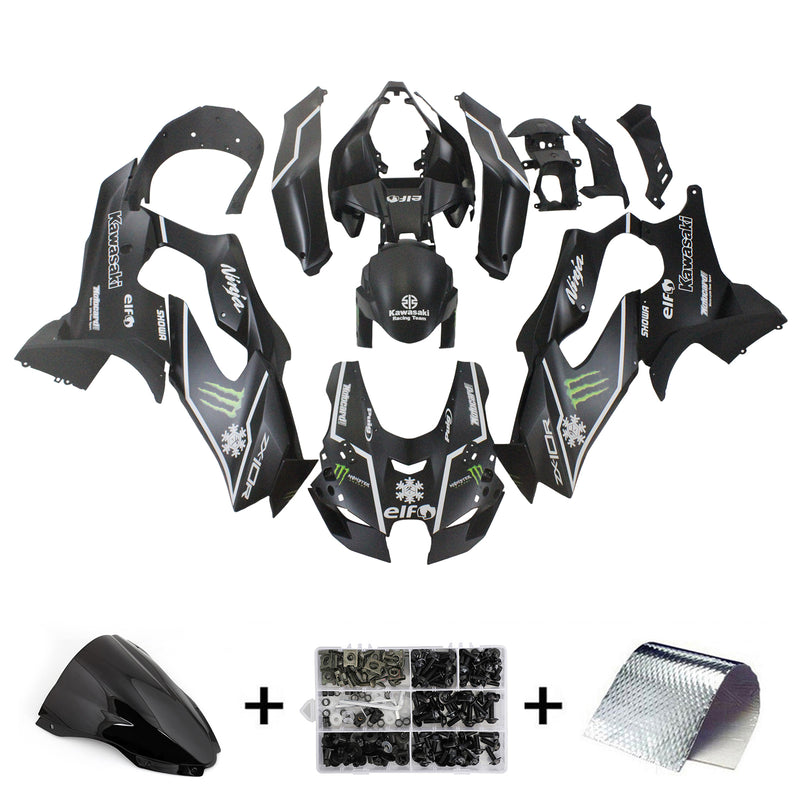 Kawasaki ZX-10R ZX-10RR 2021-2024 Fairing Kit Bodywork ABS