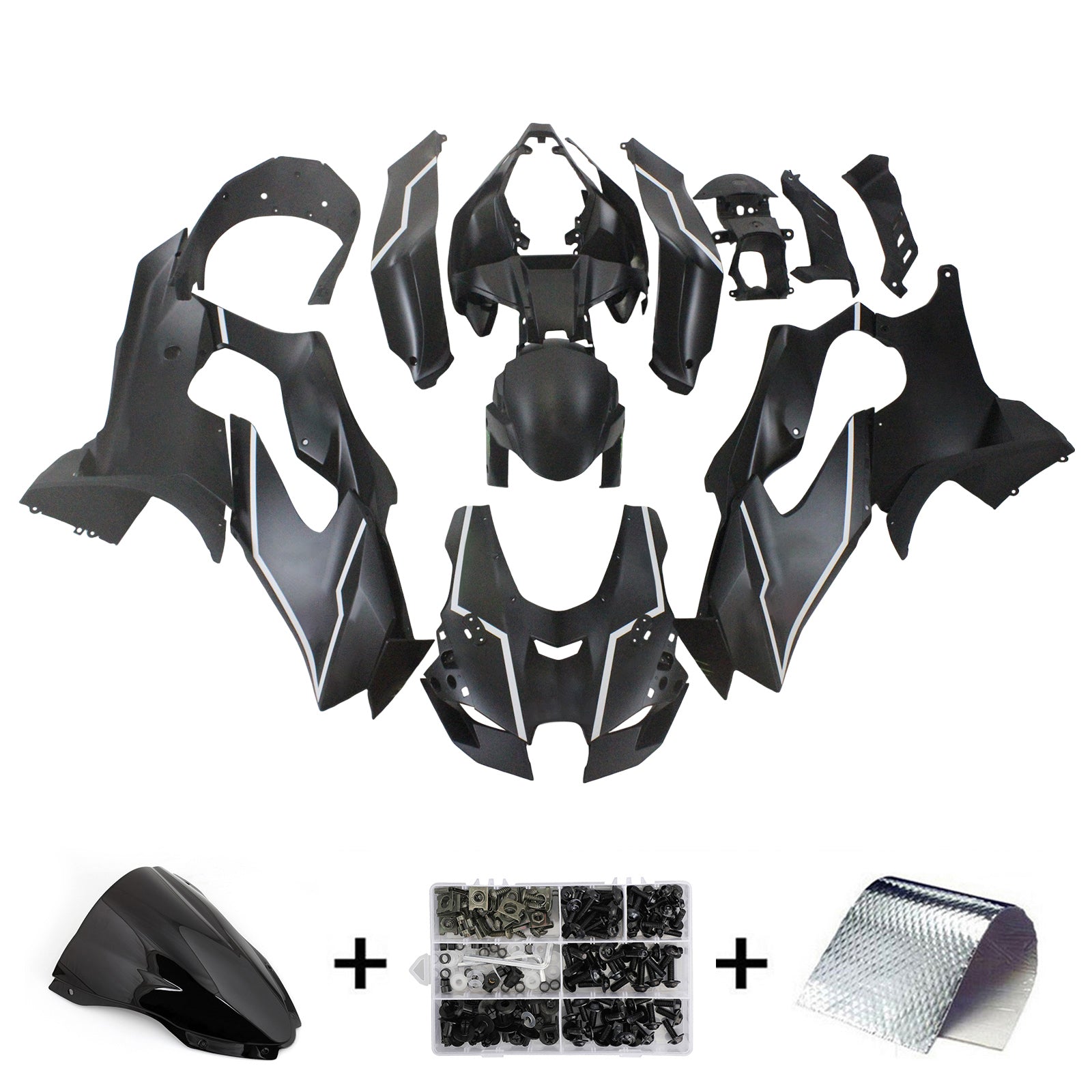 Kawasaki ZX-10R ZX-10RR 2021-2024 Kit Carenado Carrocería ABS