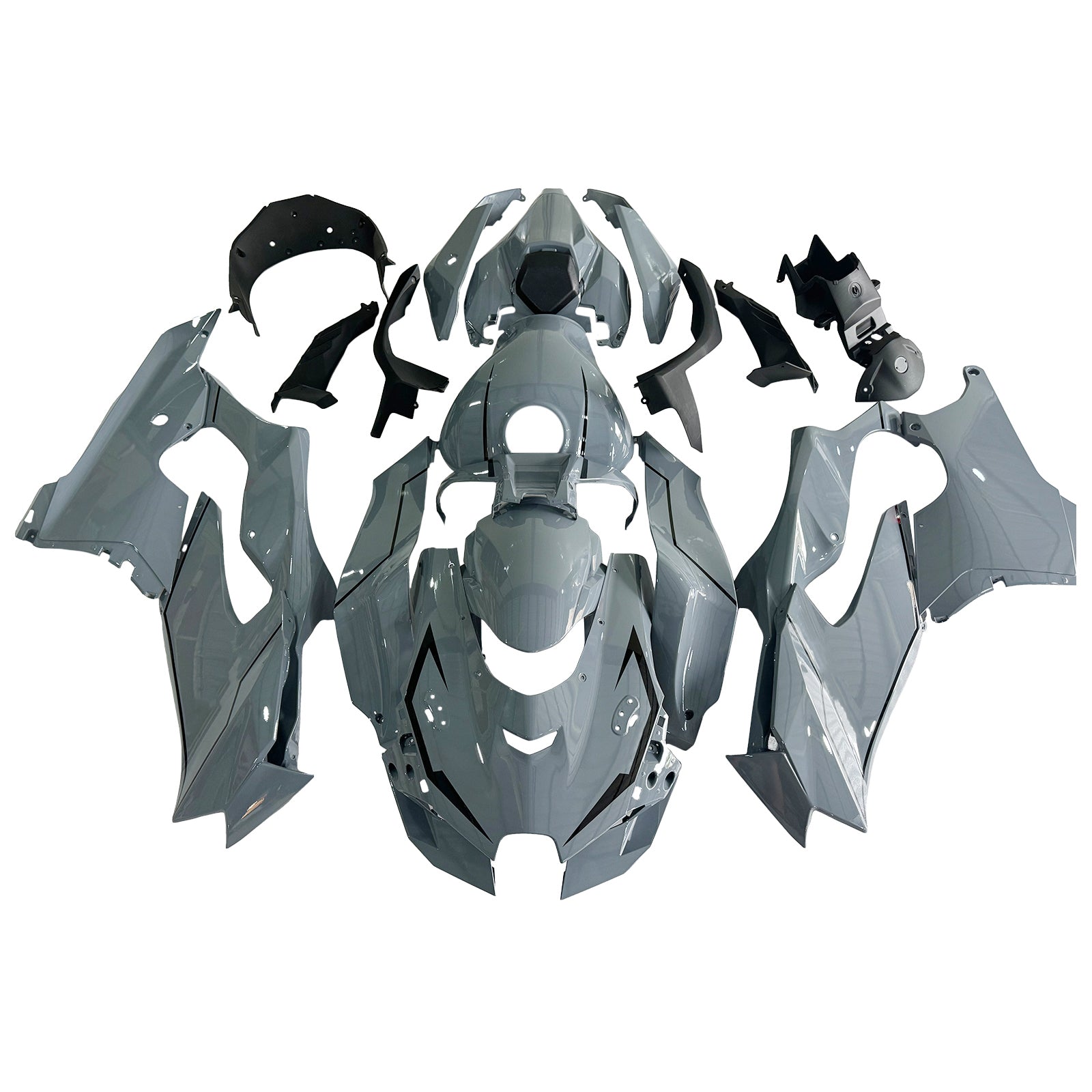 가와사키 ZX-10R ZX-10RR 2021-2025 페어링 키트 차체 복근