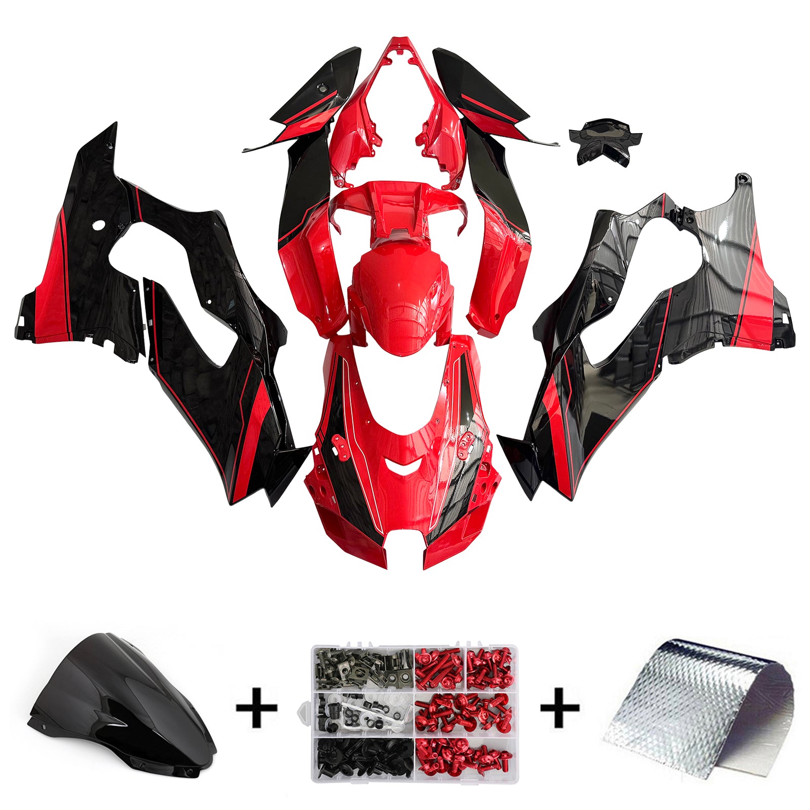 Kawasaki ZX-10R ZX-10RR 2021-2025 Fairing Kit Bodywork ABS